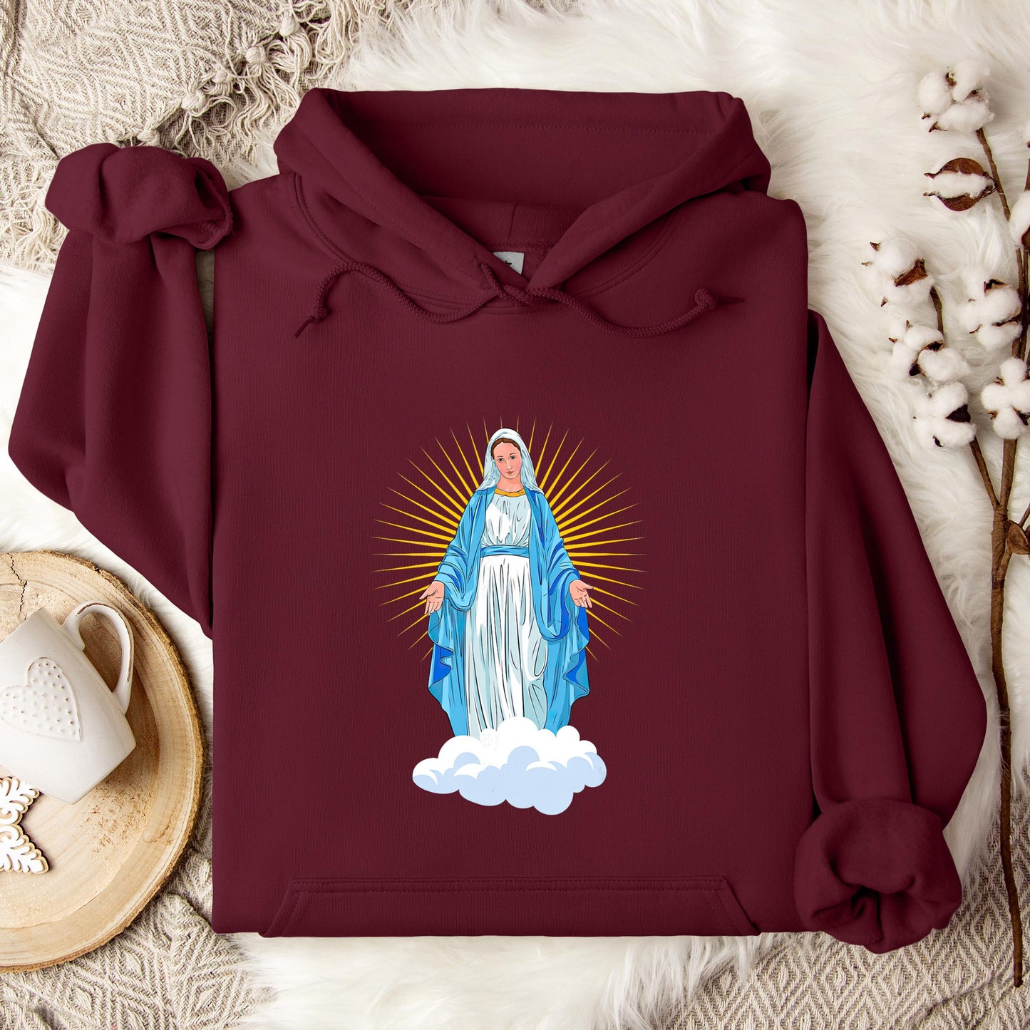 The Holy Virgin Mary 88 Hoodie