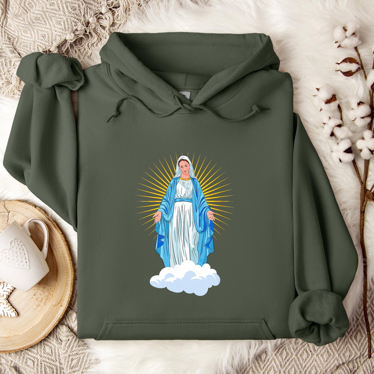 The Holy Virgin Mary 88 Hoodie