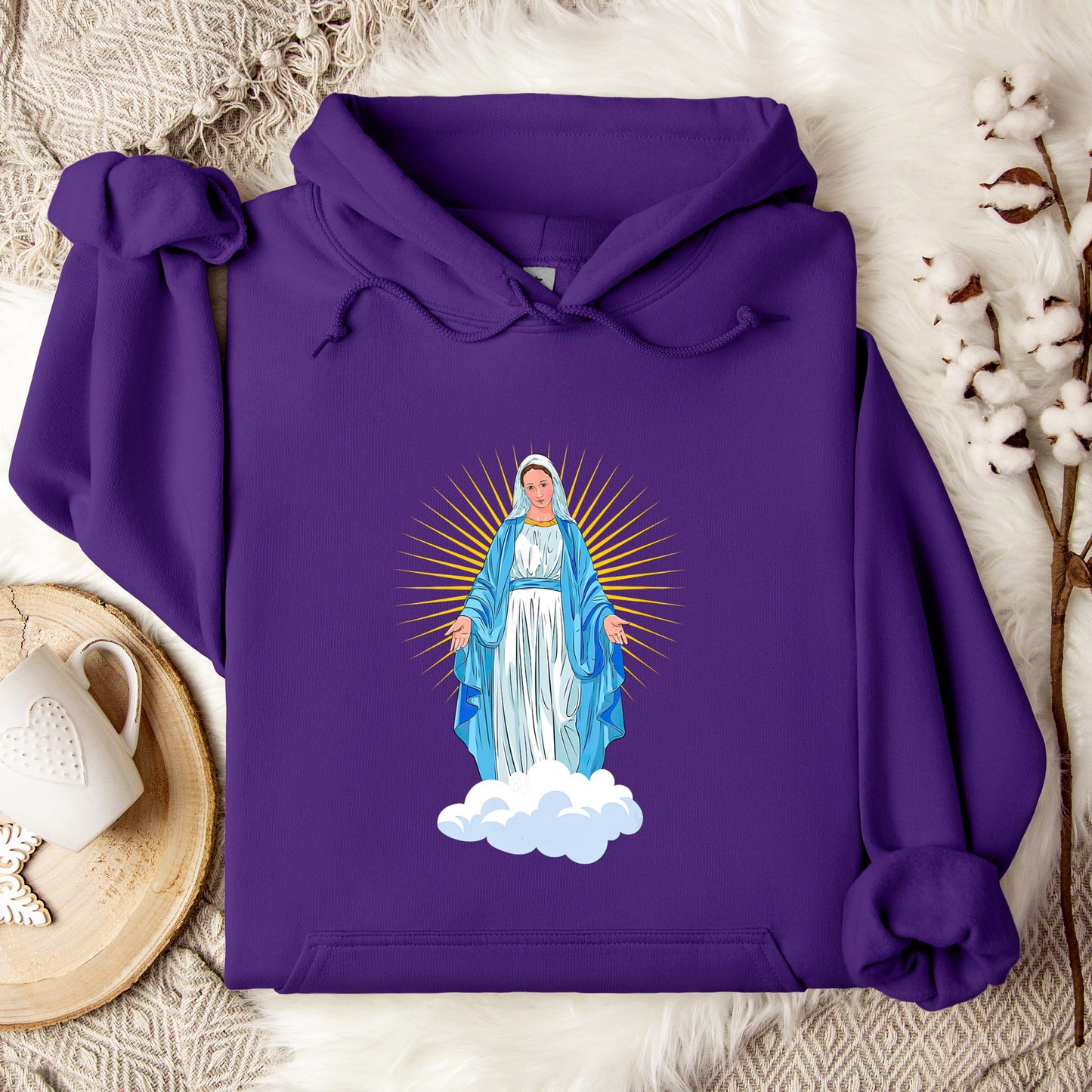 The Holy Virgin Mary 88 Hoodie