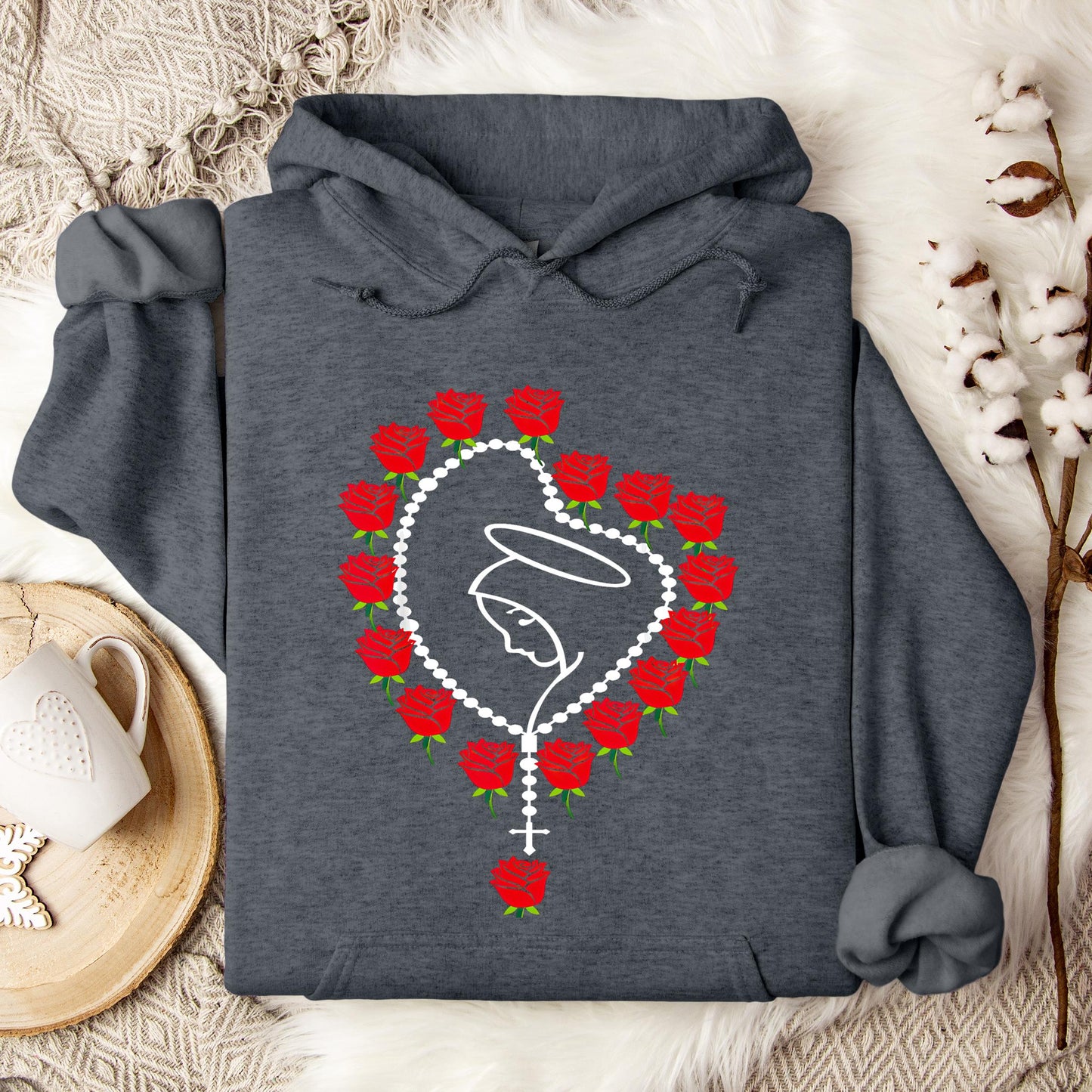 The Holy Virgin Mary 90 Hoodie