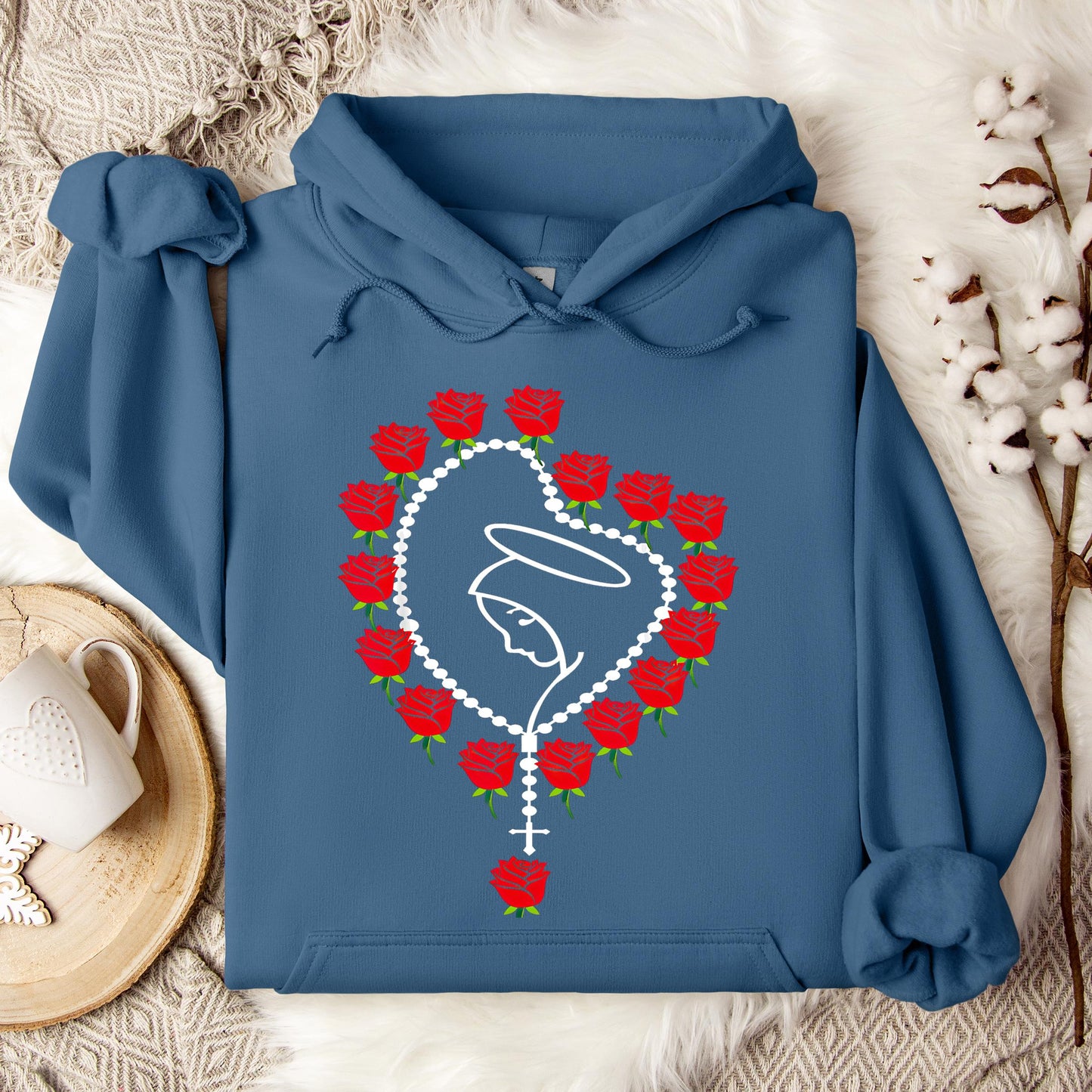The Holy Virgin Mary 90 Hoodie