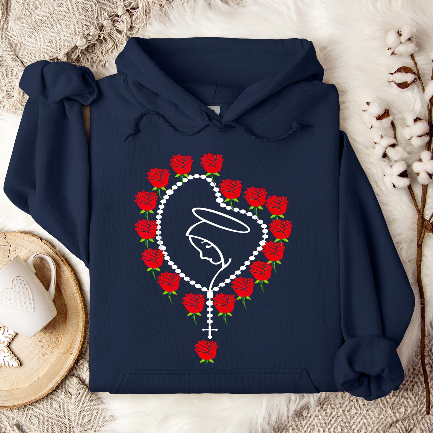 The Holy Virgin Mary 90 Hoodie