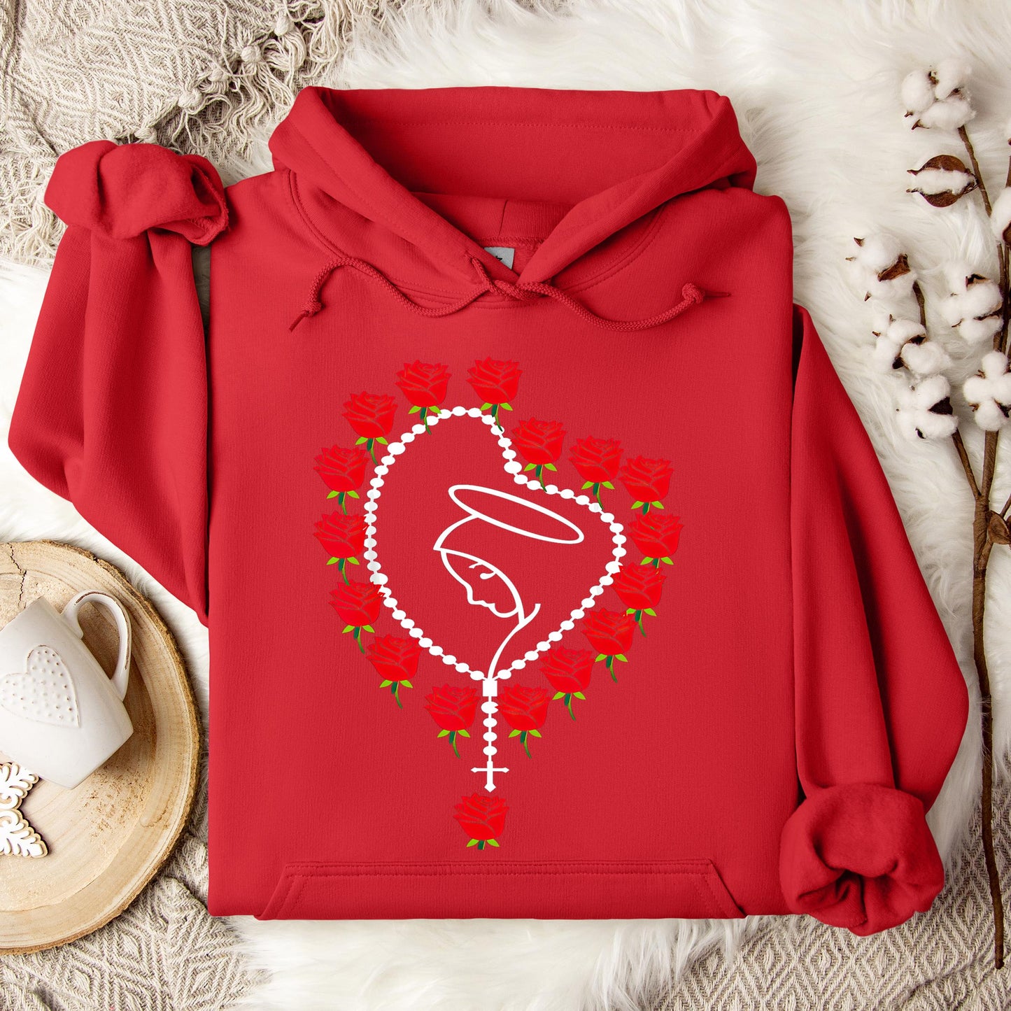 The Holy Virgin Mary 90 Hoodie