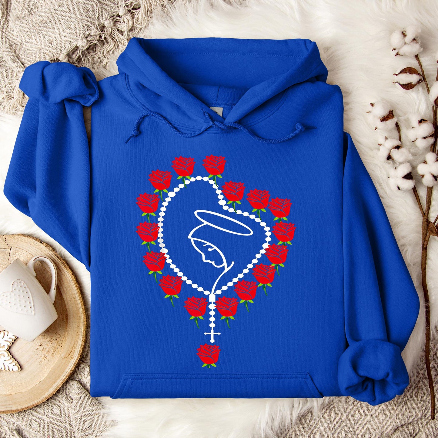 The Holy Virgin Mary 90 Hoodie