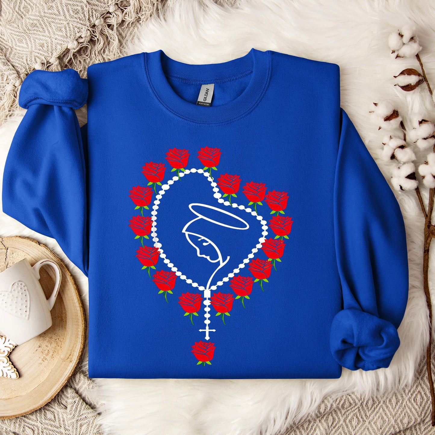 The Holy Virgin Mary 90 Sweatshirt