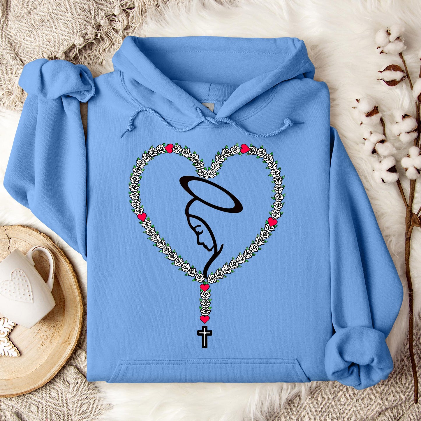 The Holy Virgin Mary 91 Hoodie