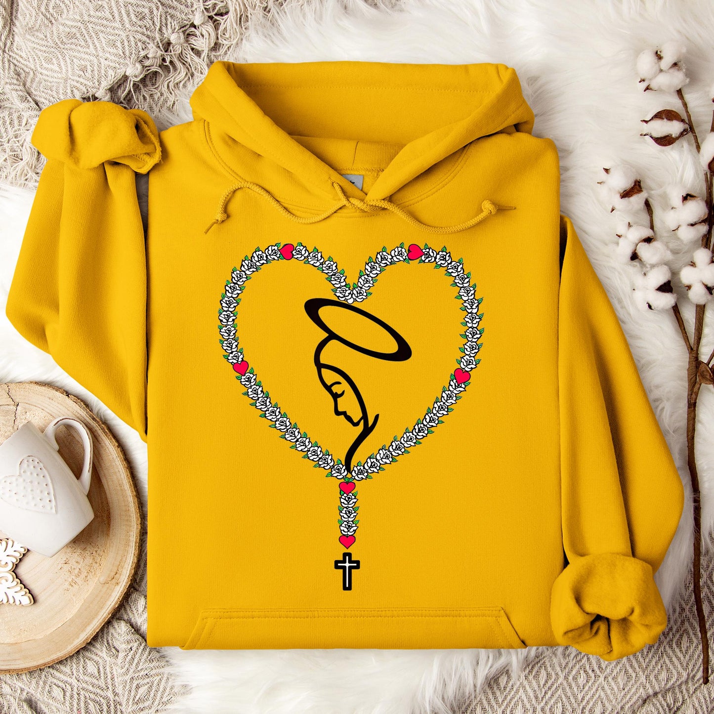 The Holy Virgin Mary 91 Hoodie