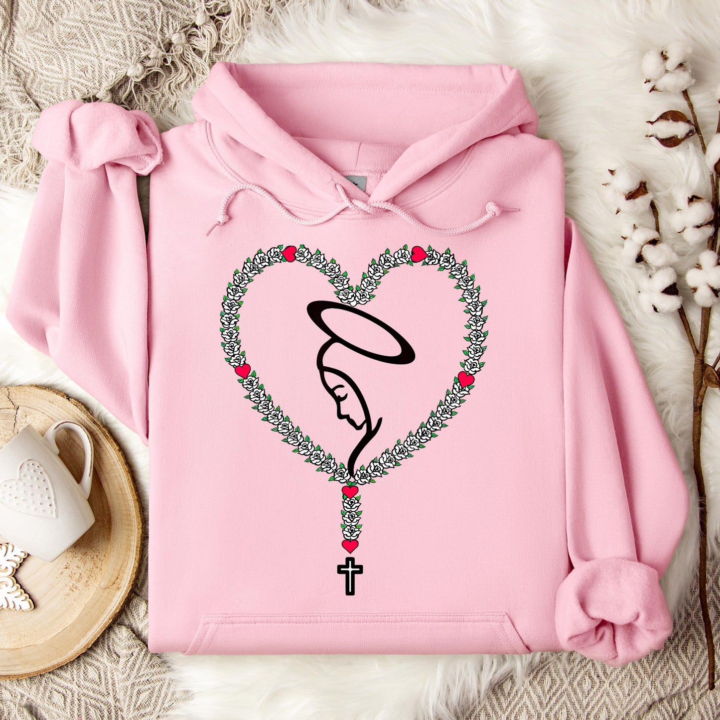 The Holy Virgin Mary 91 Hoodie