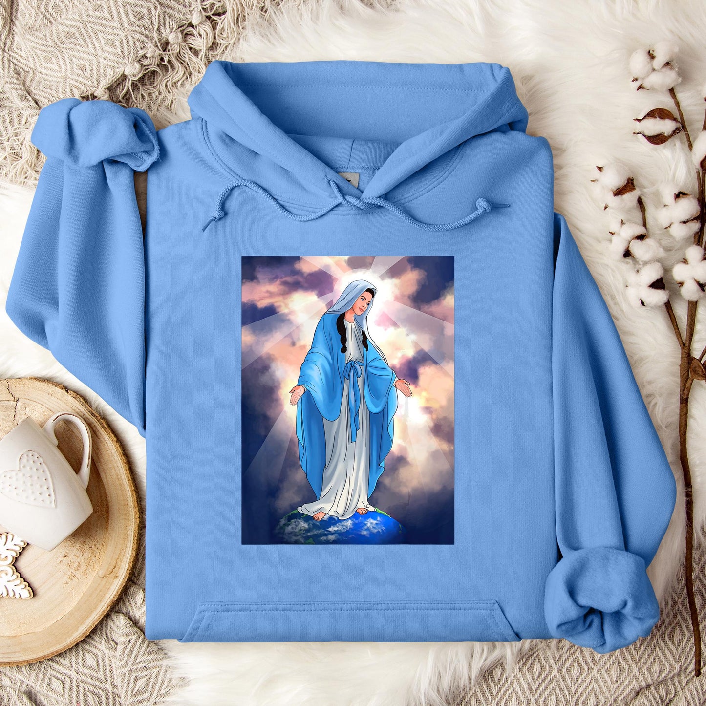The Holy Virgin Mary 92 Hoodie