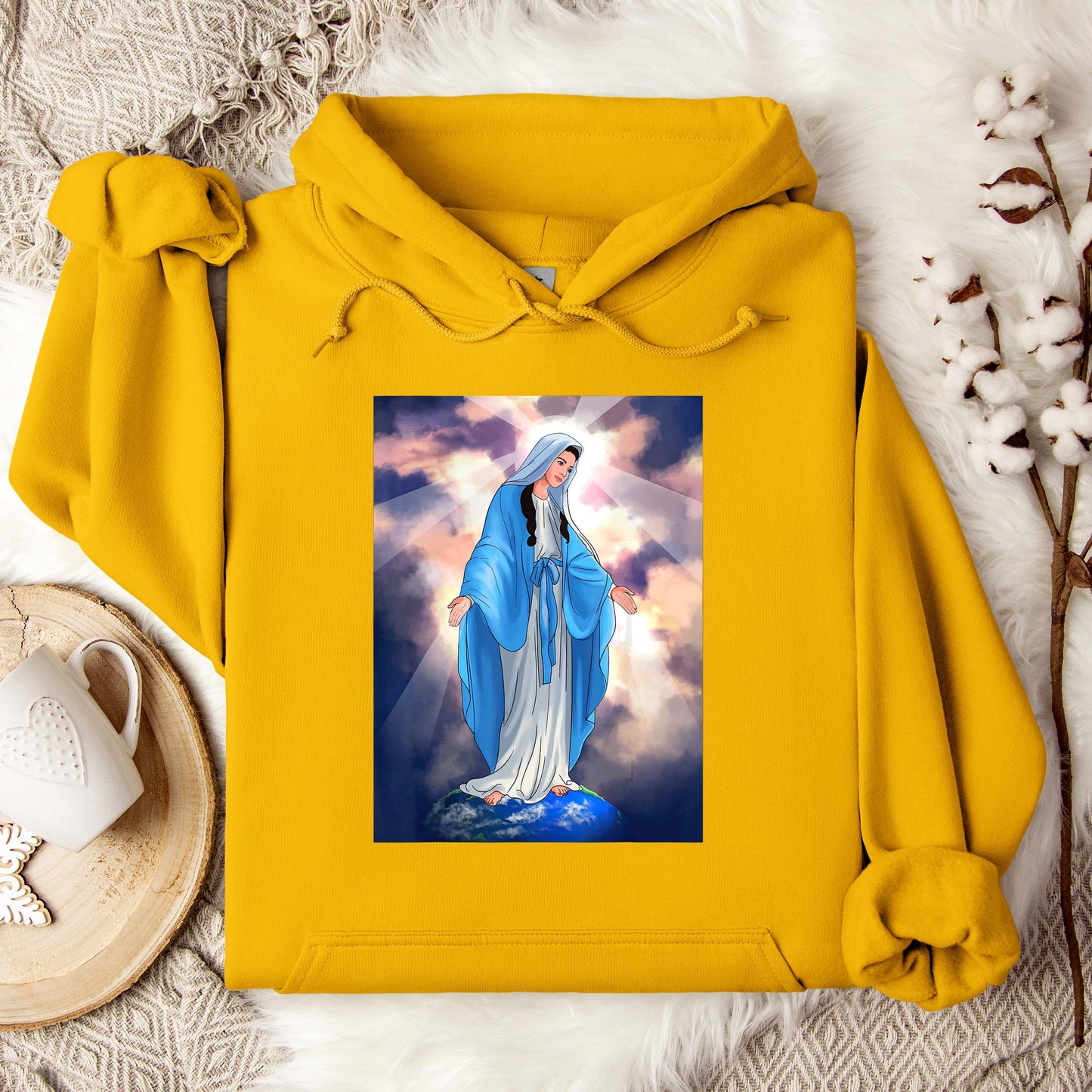 The Holy Virgin Mary 92 Hoodie
