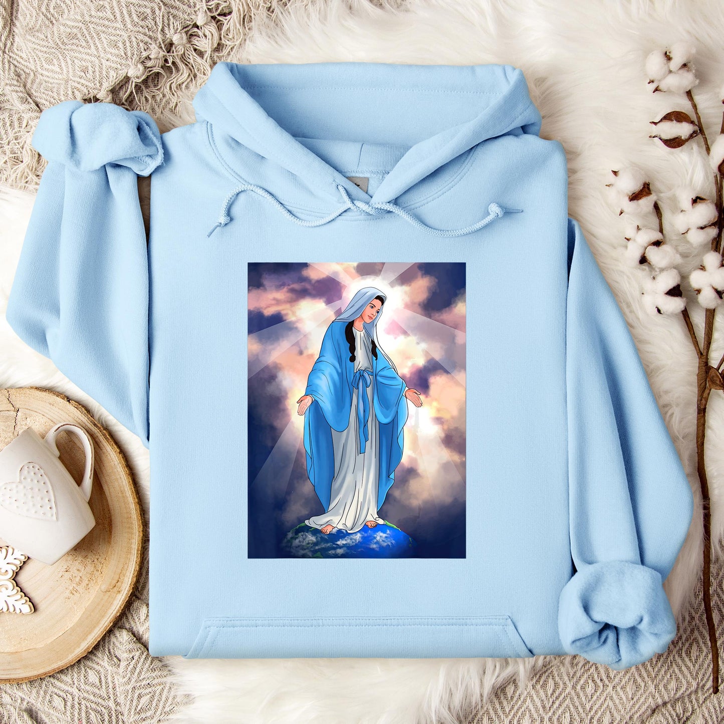 The Holy Virgin Mary 92 Hoodie