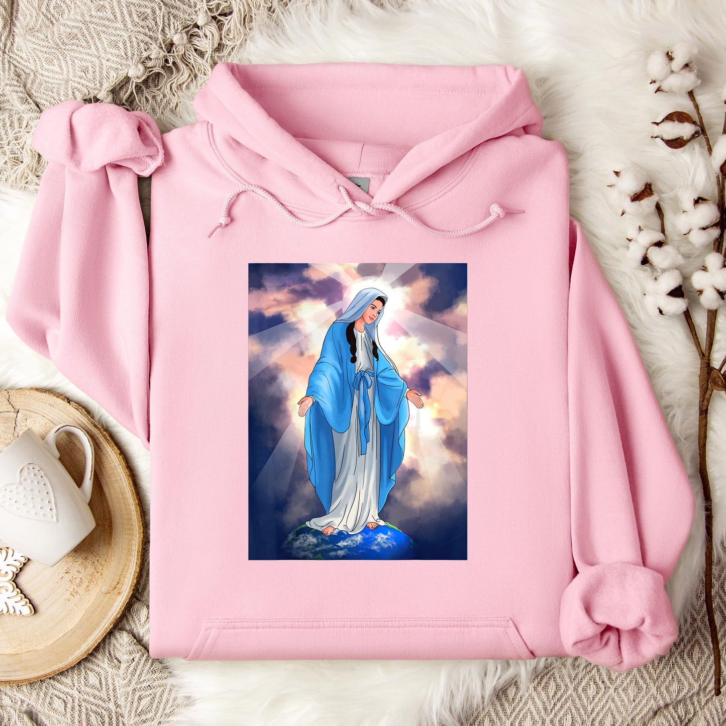 The Holy Virgin Mary 92 Hoodie