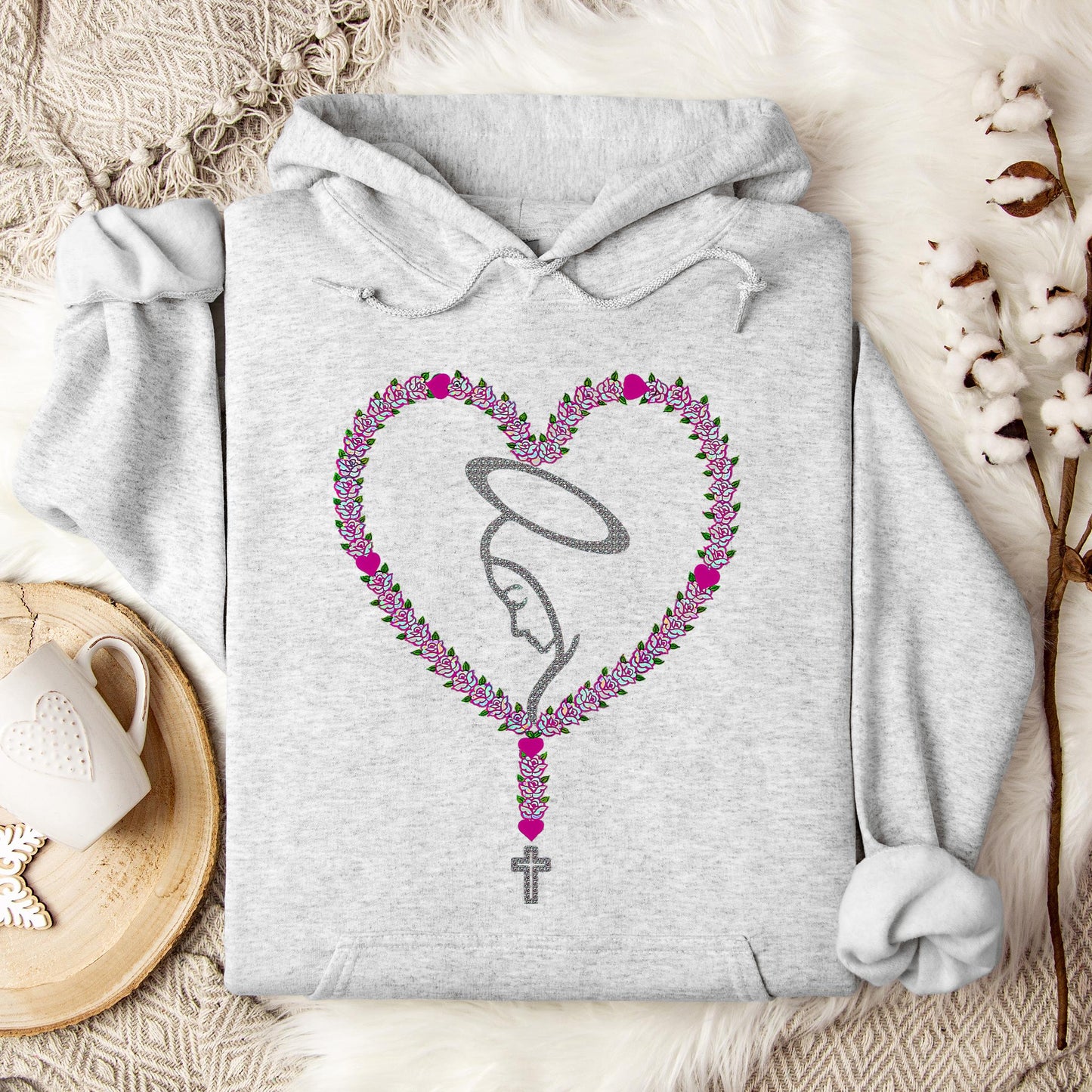 The Holy Virgin Mary 93 Hoodie
