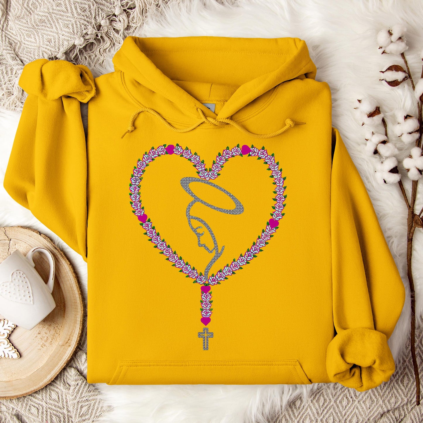 The Holy Virgin Mary 93 Hoodie