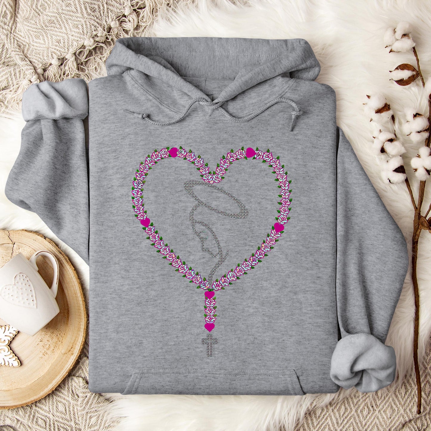The Holy Virgin Mary 93 Hoodie
