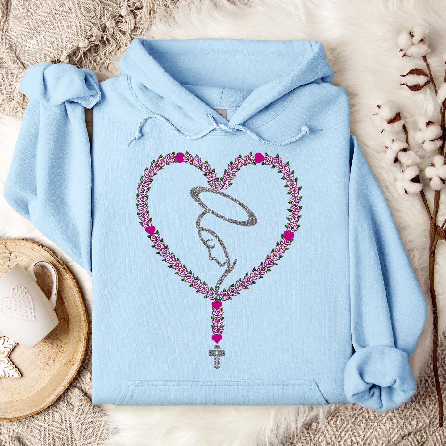 The Holy Virgin Mary 93 Hoodie