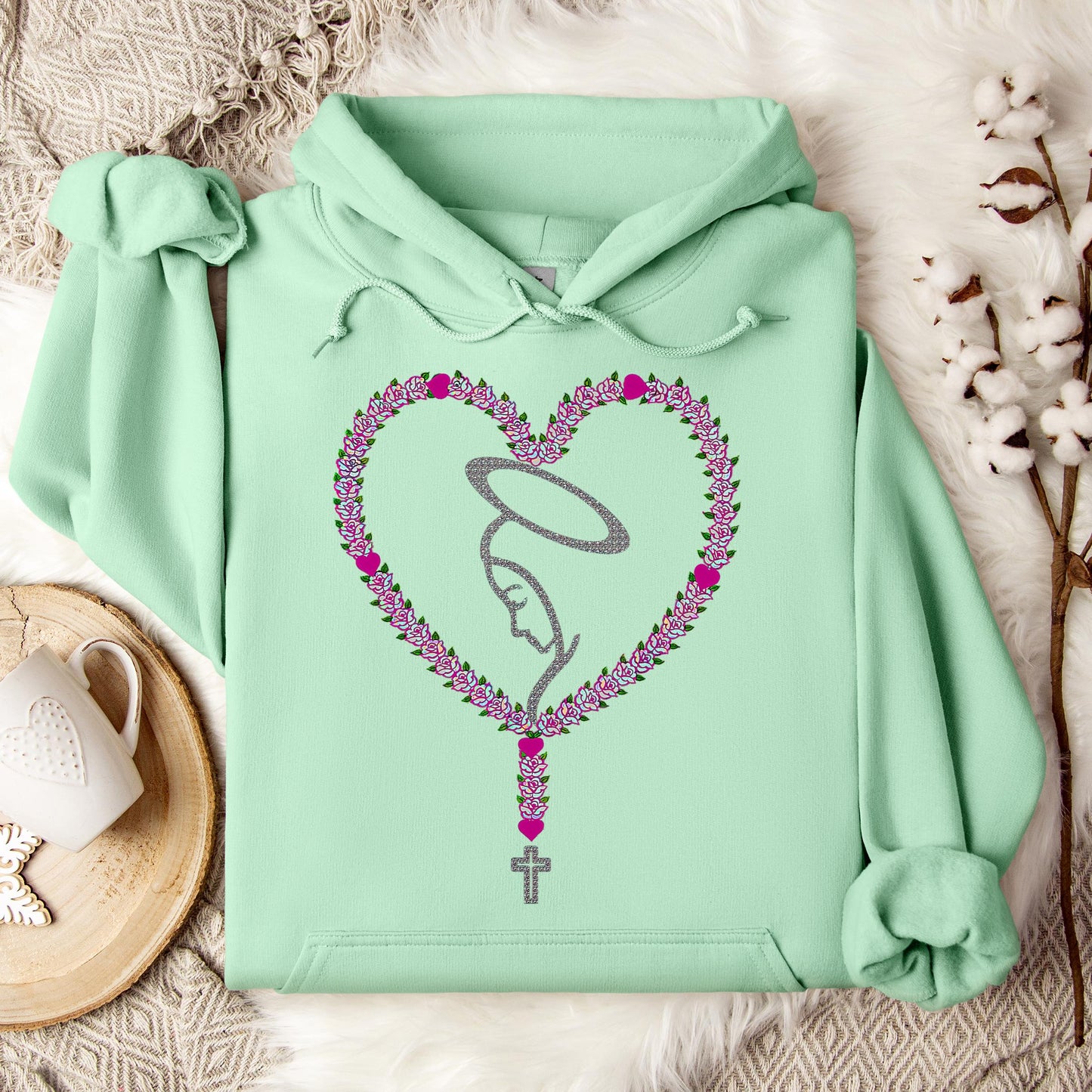 The Holy Virgin Mary 93 Hoodie