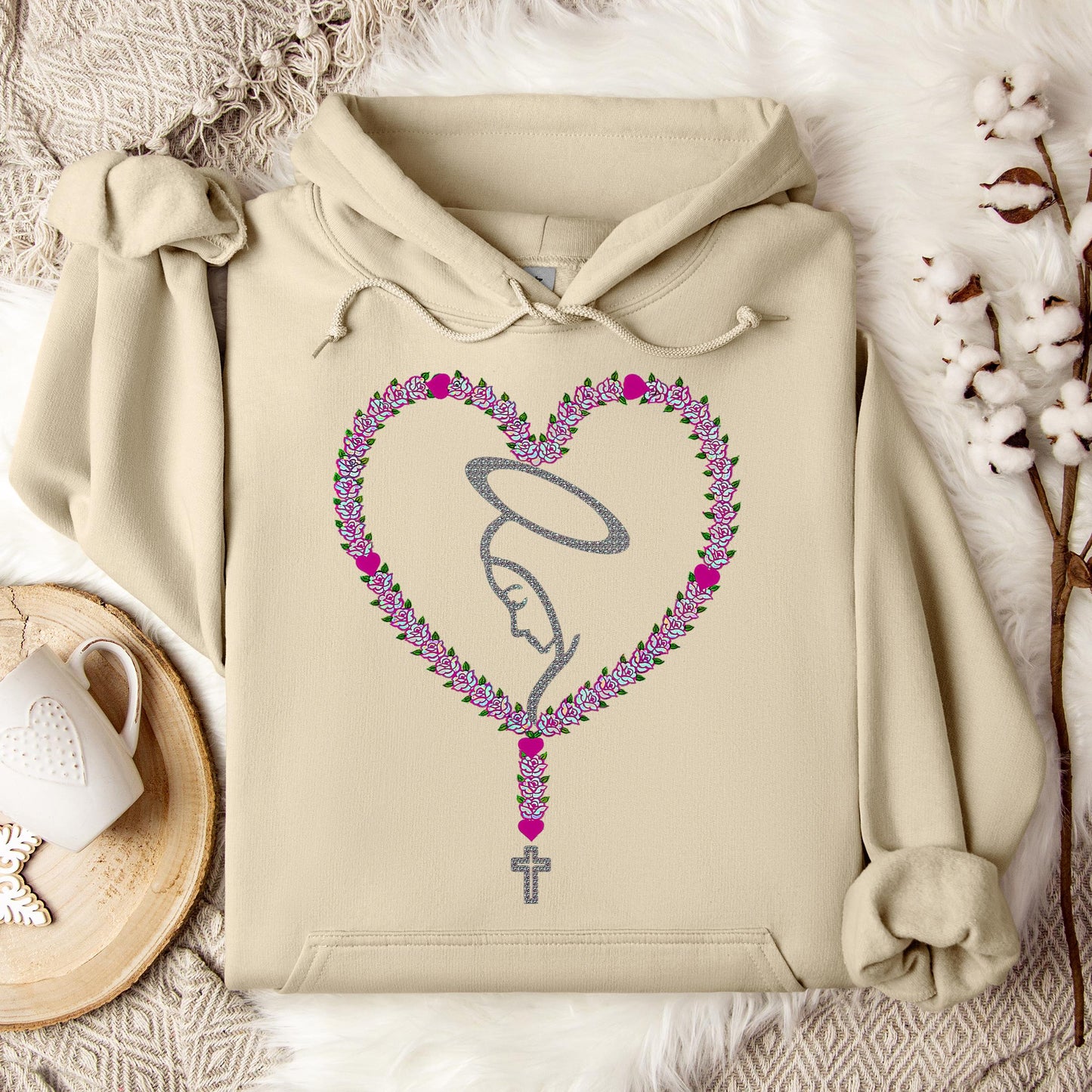 The Holy Virgin Mary 93 Hoodie