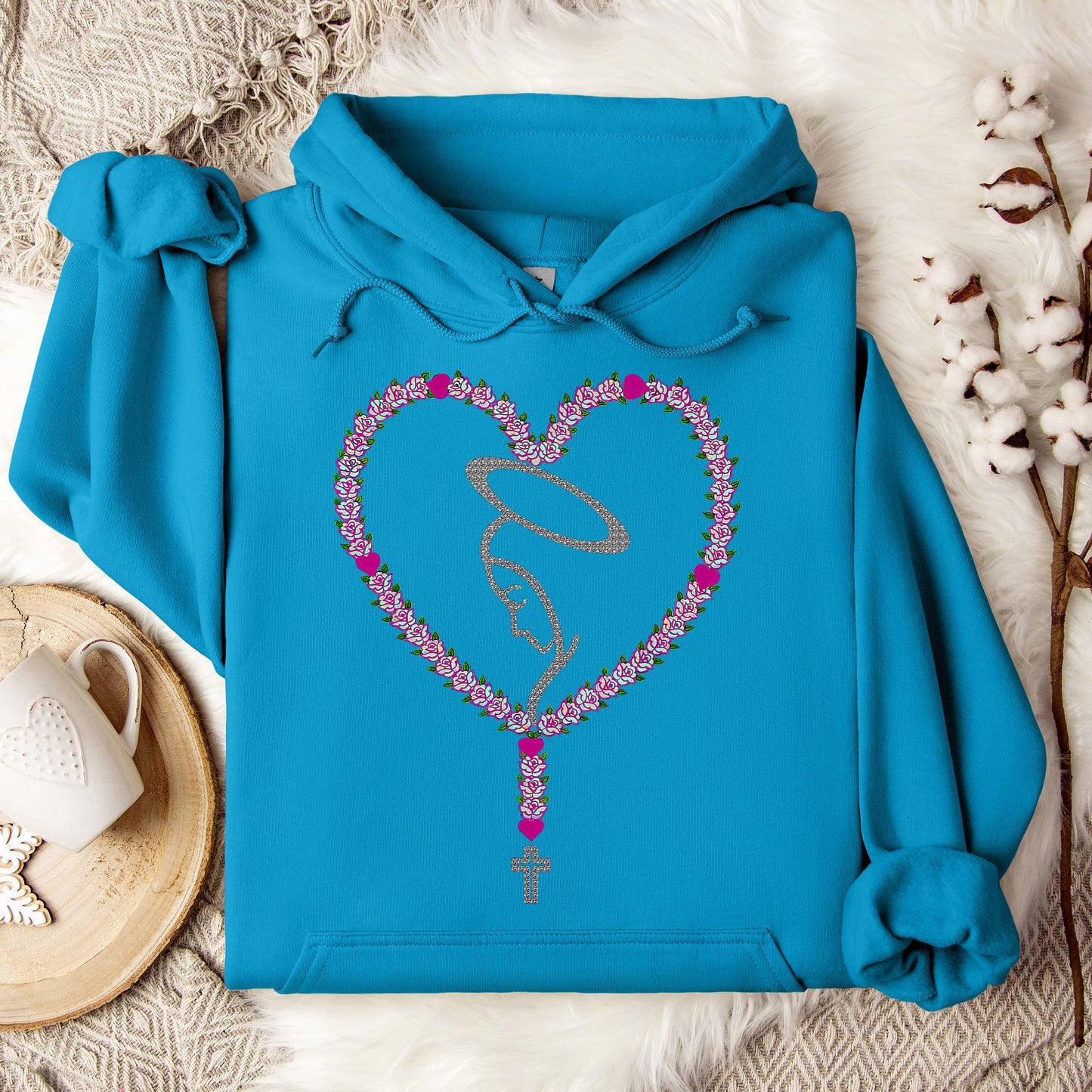 The Holy Virgin Mary 93 Hoodie