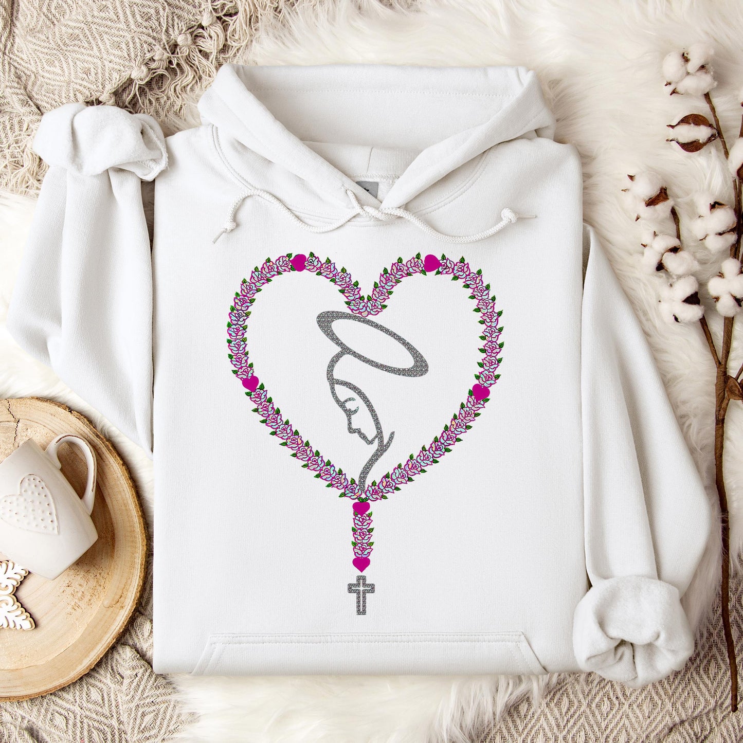 The Holy Virgin Mary 93 Hoodie