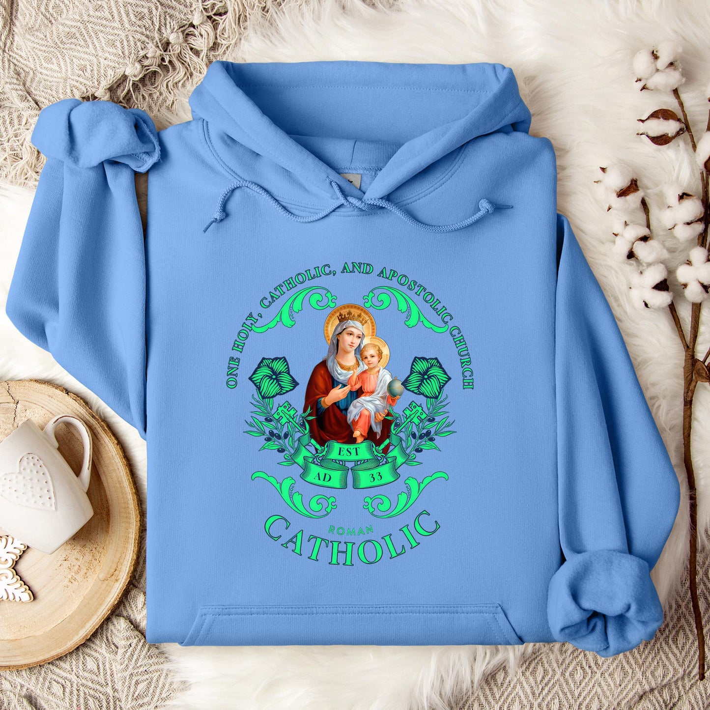 The Holy Virgin Mary 94 Hoodie