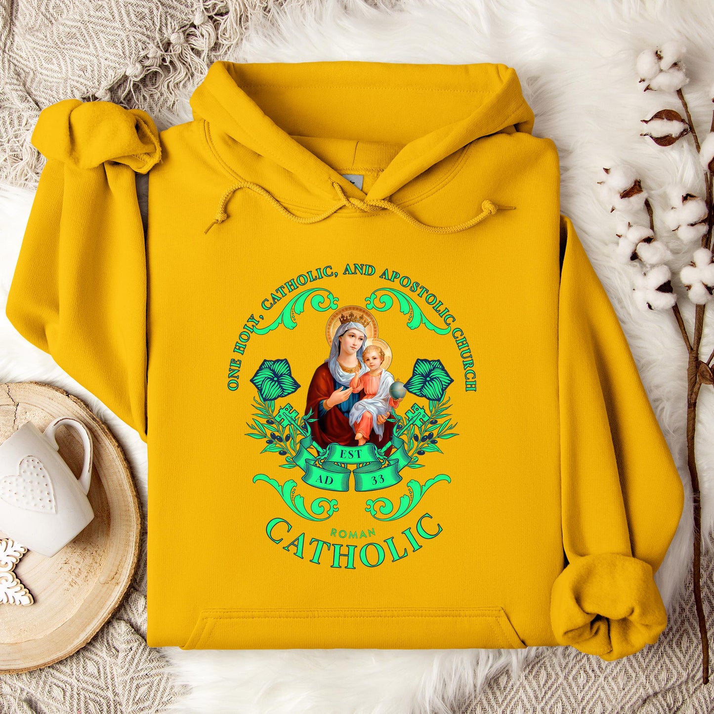 The Holy Virgin Mary 94 Hoodie