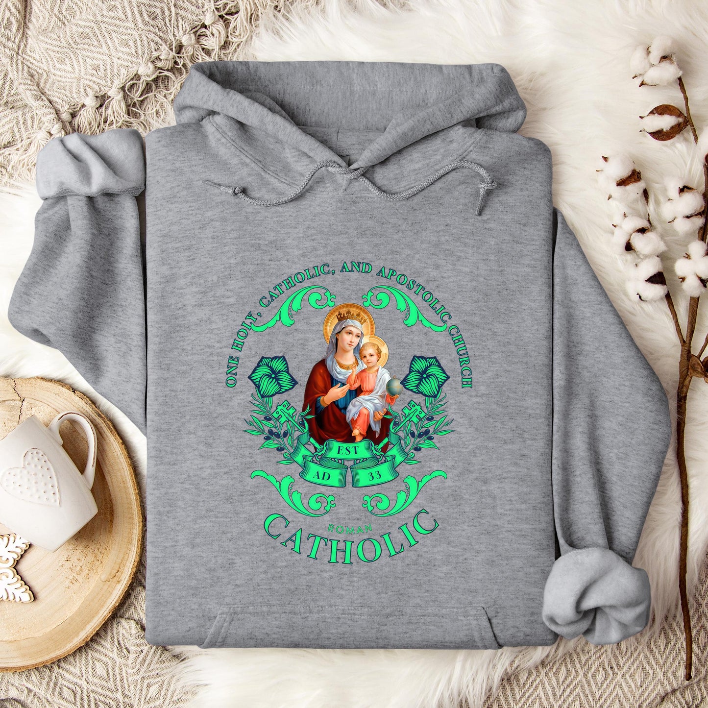 The Holy Virgin Mary 94 Hoodie