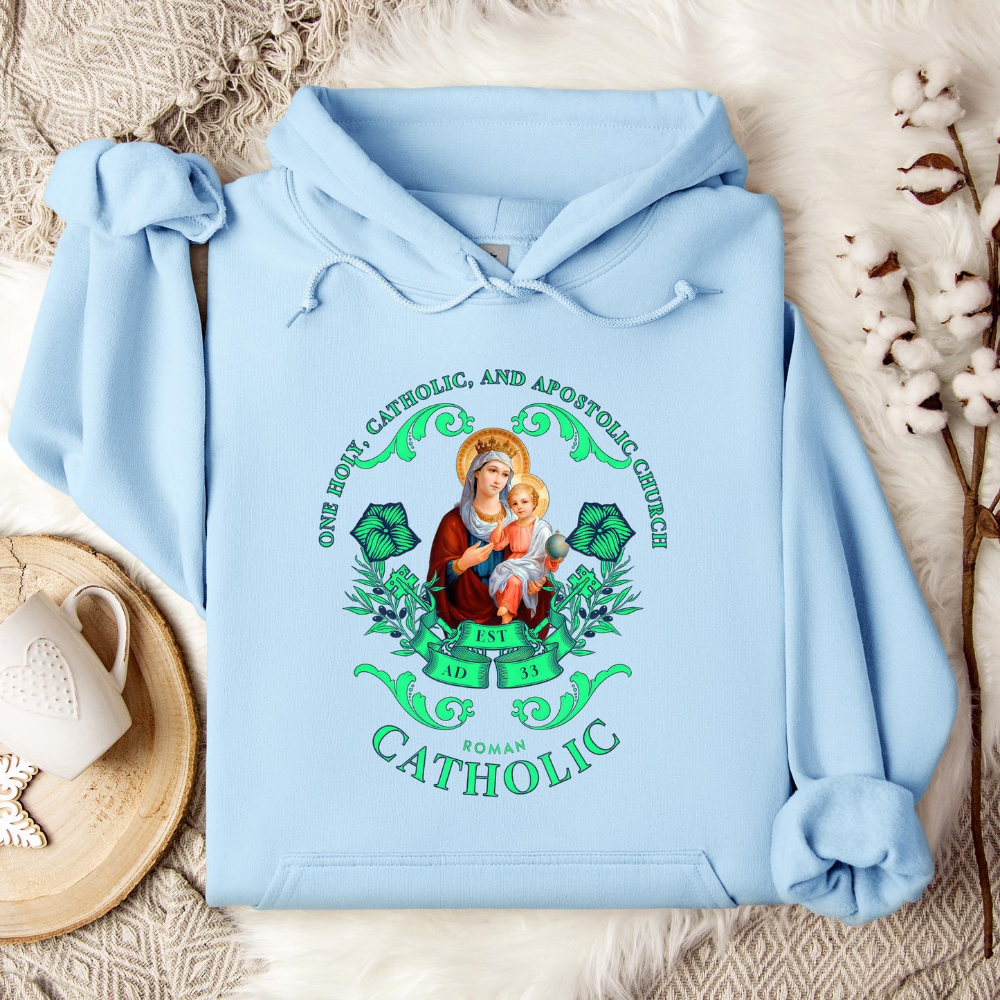 The Holy Virgin Mary 94 Hoodie