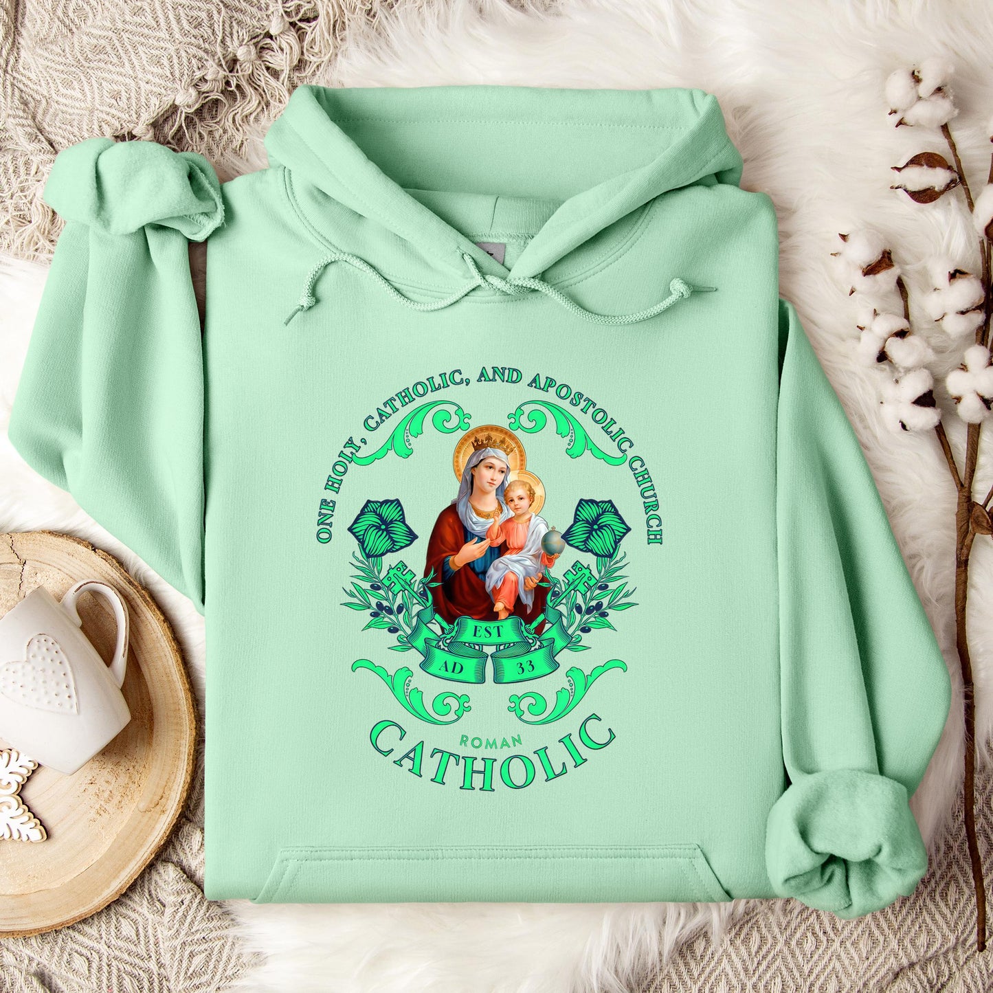 The Holy Virgin Mary 94 Hoodie