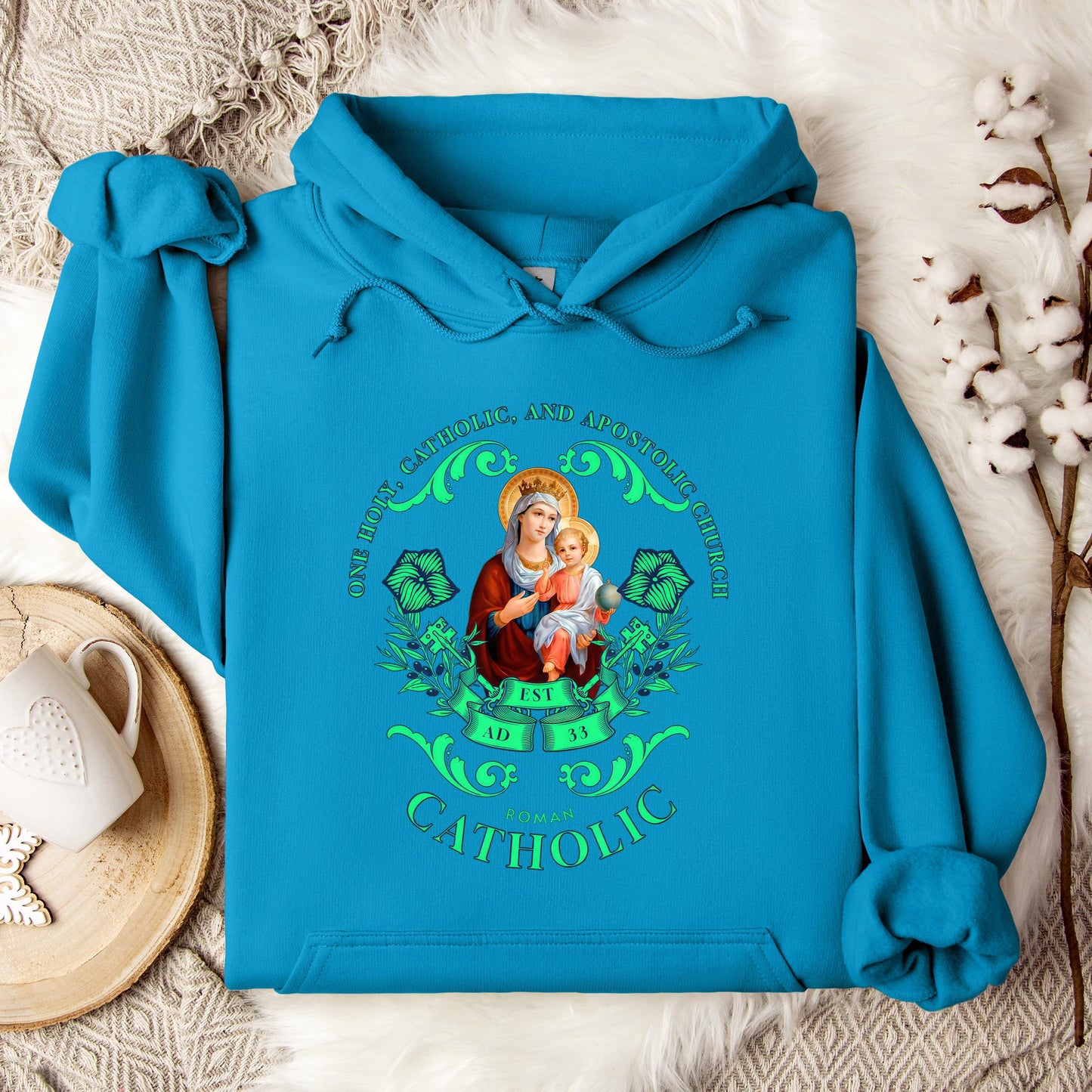The Holy Virgin Mary 94 Hoodie