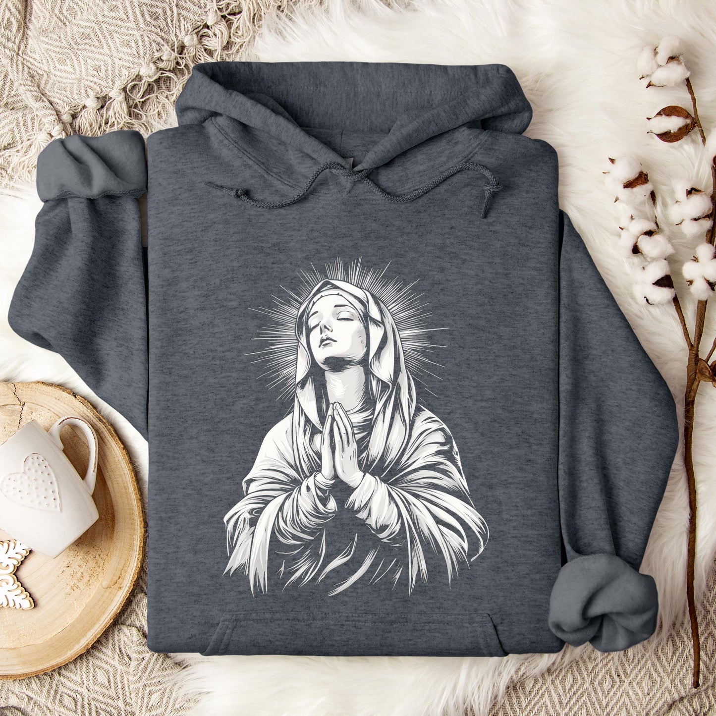 The Holy Virgin Mary 95 Hoodie