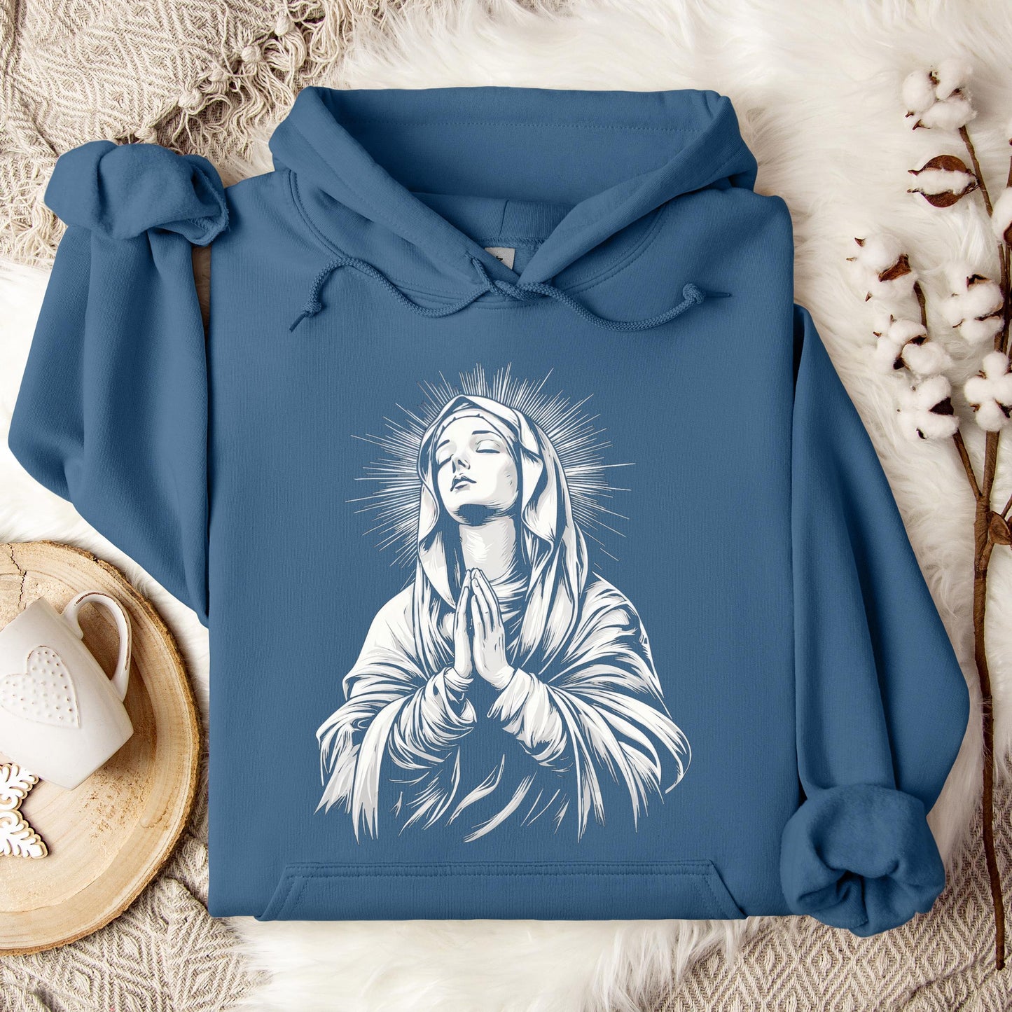 The Holy Virgin Mary 95 Hoodie