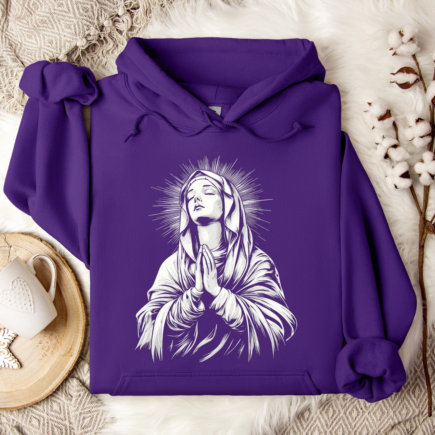 The Holy Virgin Mary 95 Hoodie