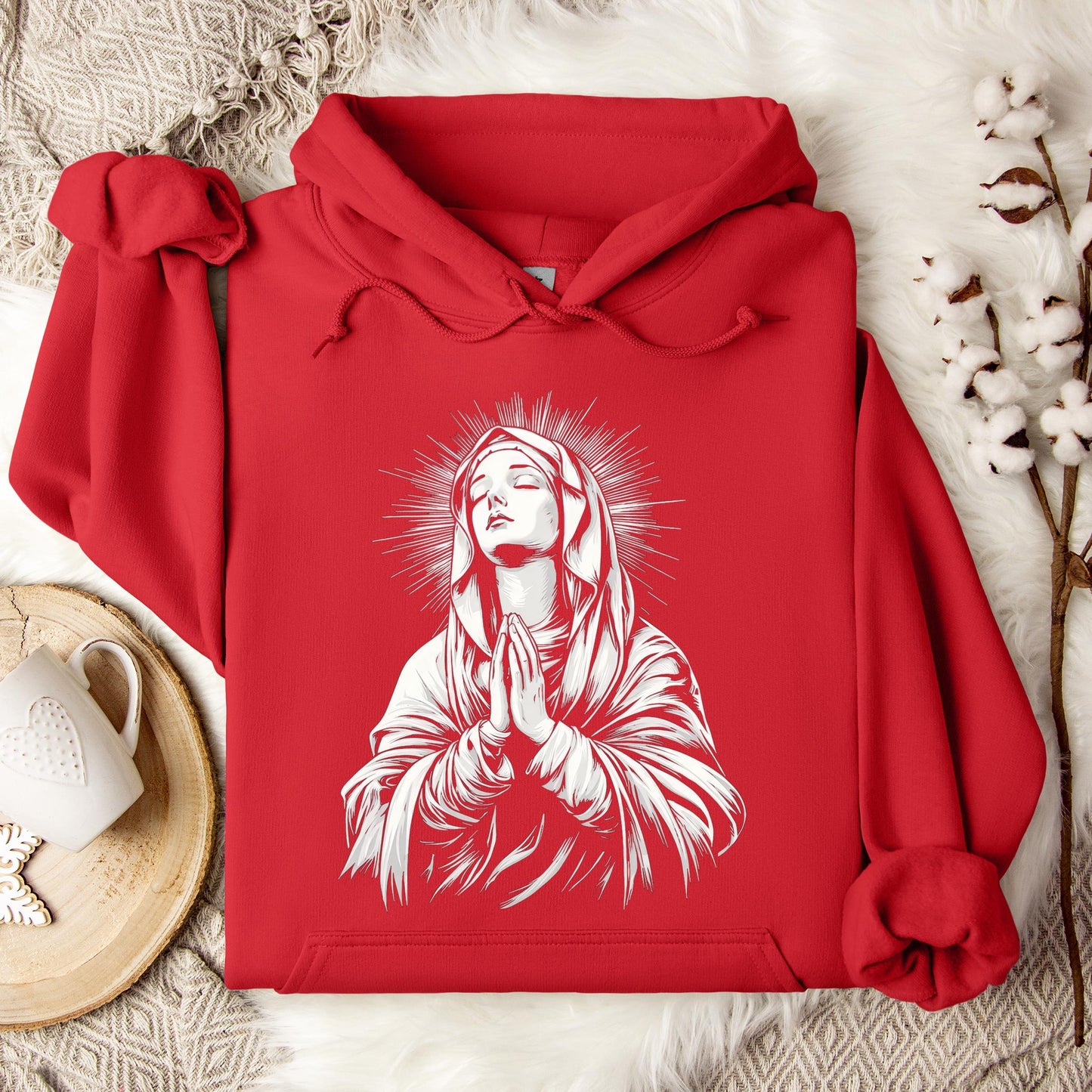 The Holy Virgin Mary 95 Hoodie