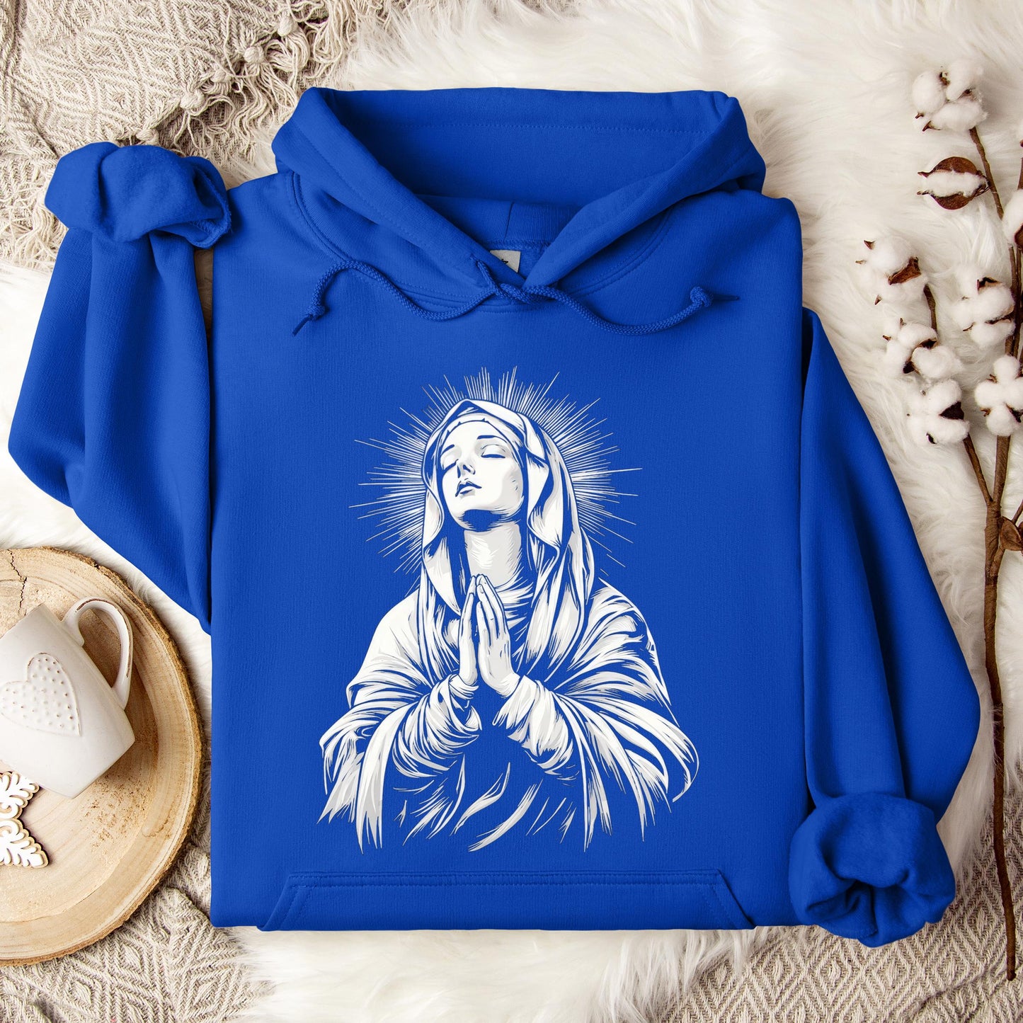 The Holy Virgin Mary 95 Hoodie