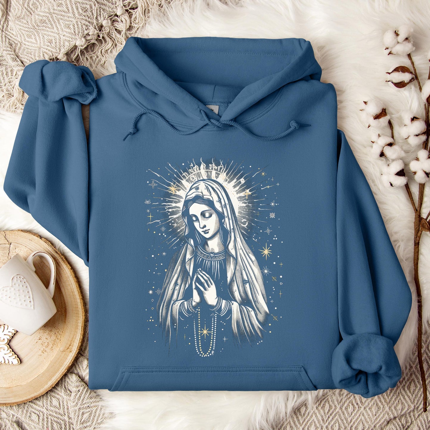 The Holy Virgin Mary 96 Hoodie
