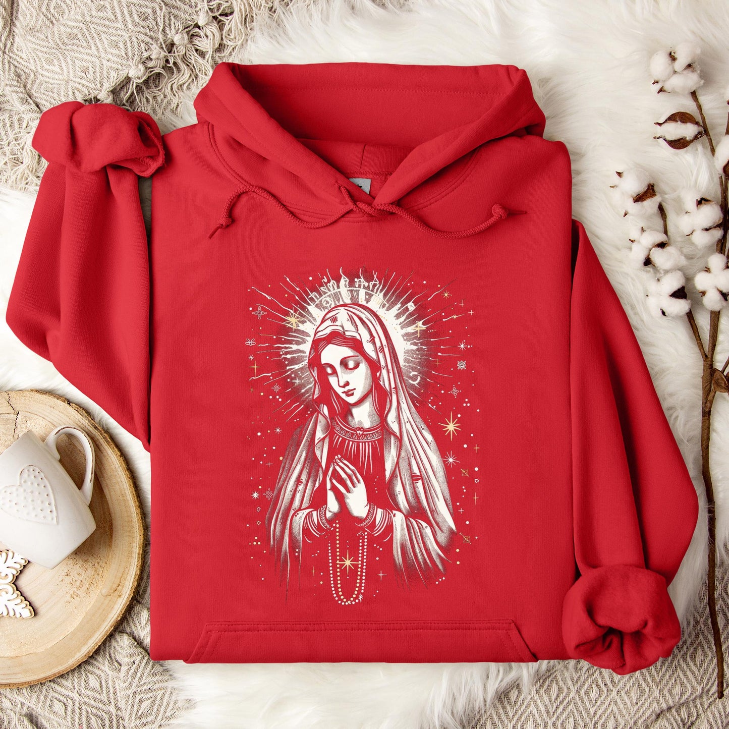 The Holy Virgin Mary 96 Hoodie