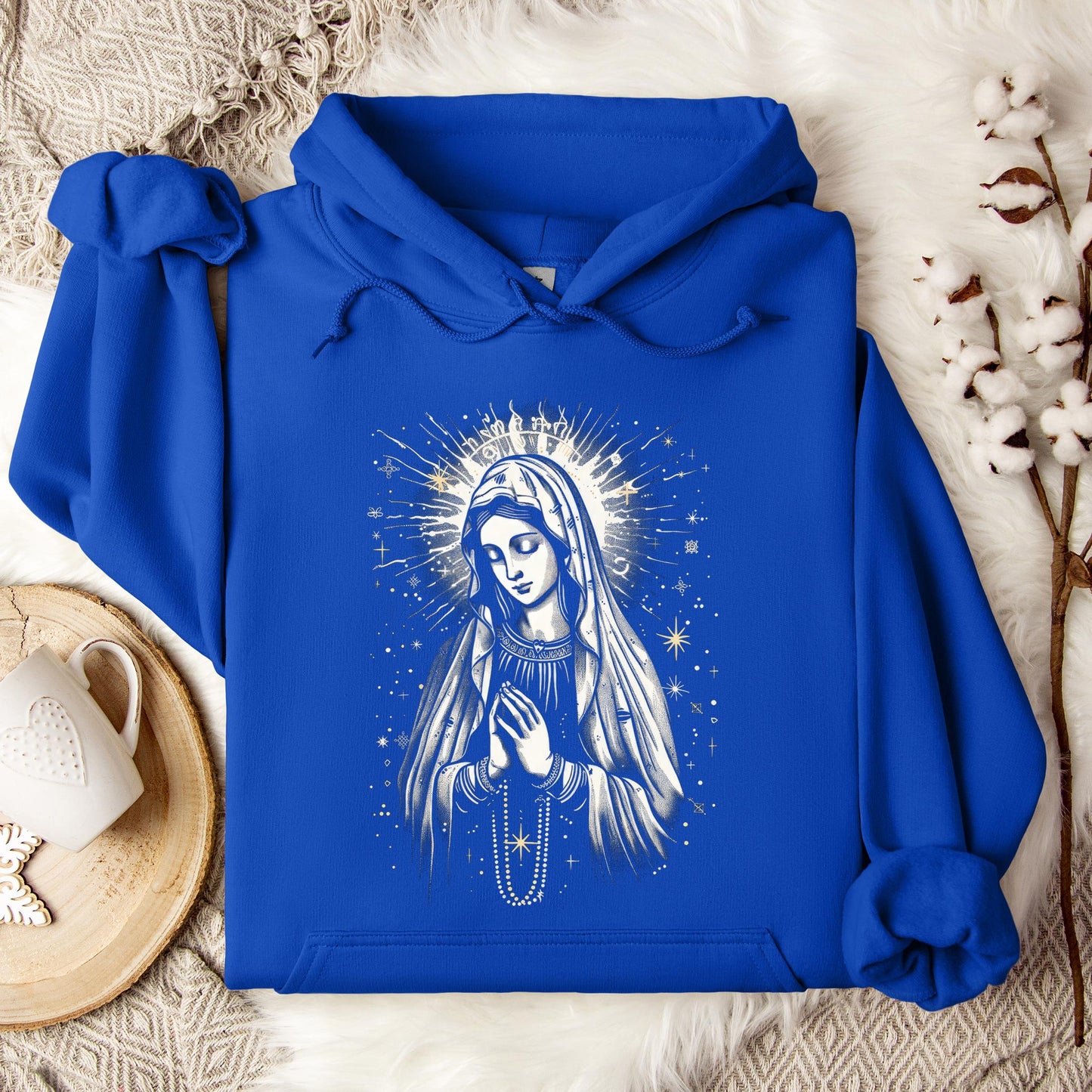 The Holy Virgin Mary 96 Hoodie