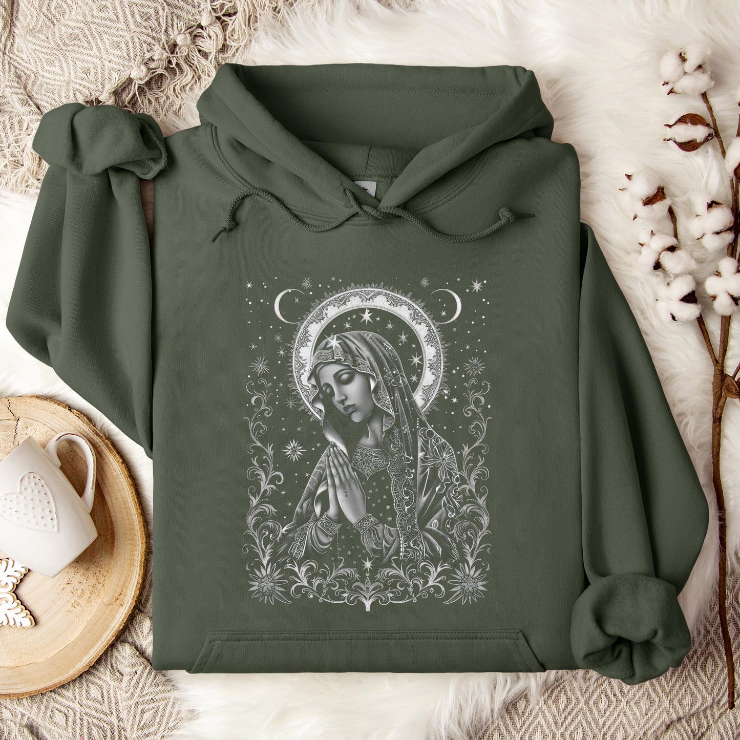 The Holy Virgin Mary 97 Hoodie
