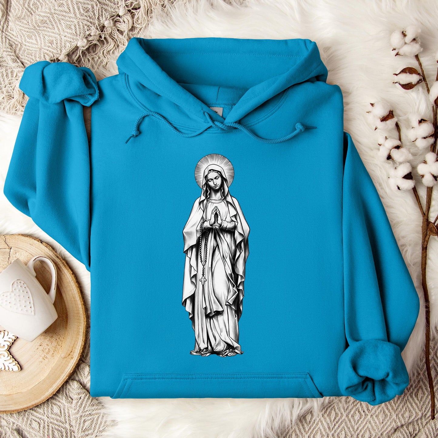 The Holy Virgin Mary 98 Hoodie
