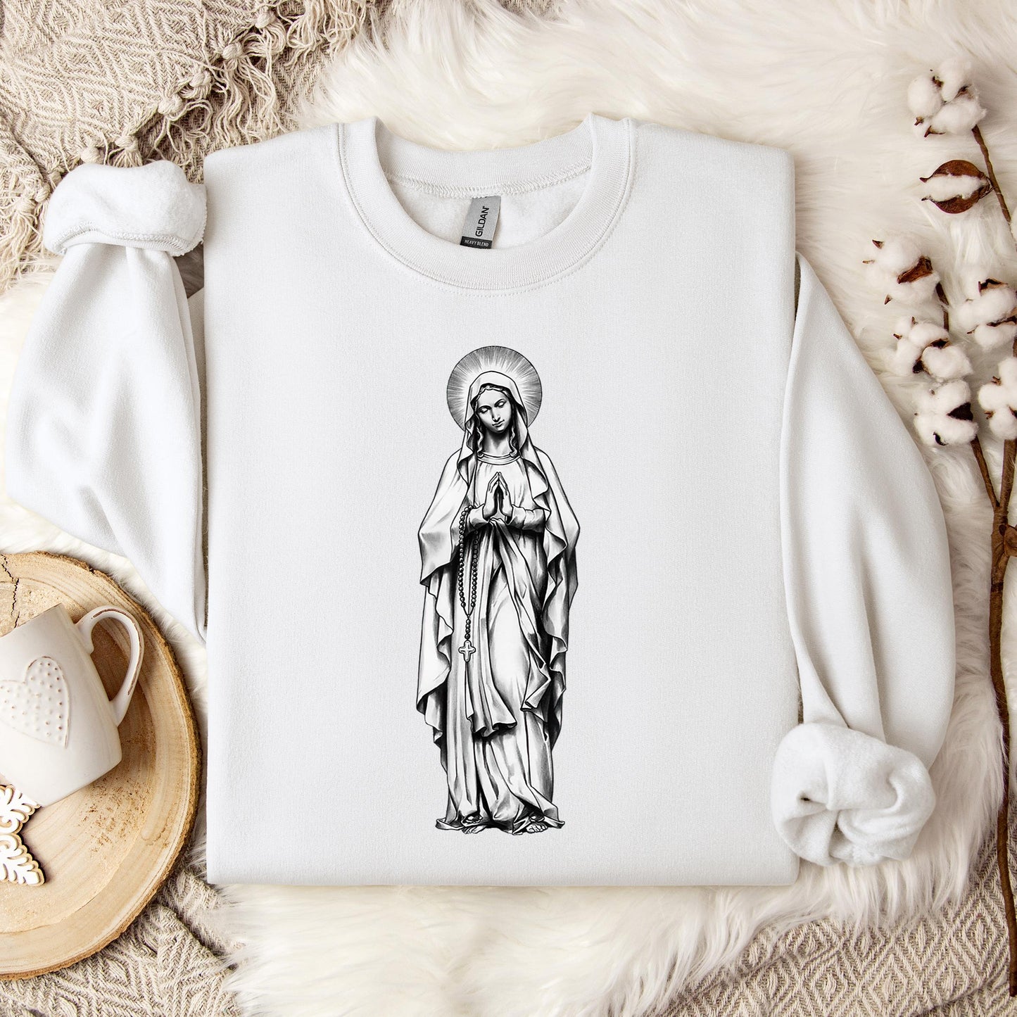 The Holy Virgin Mary 98 Sweatshirt