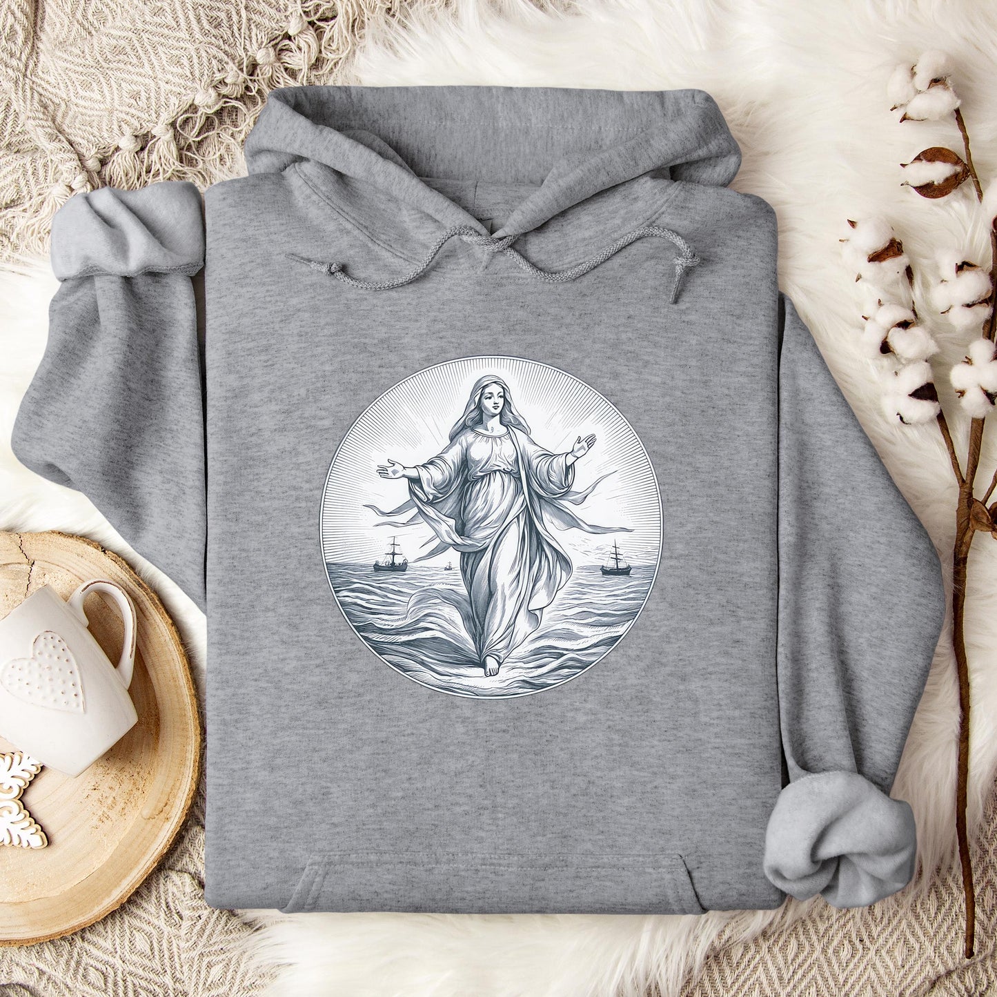 The Holy Virgin Mary 99 Hoodie
