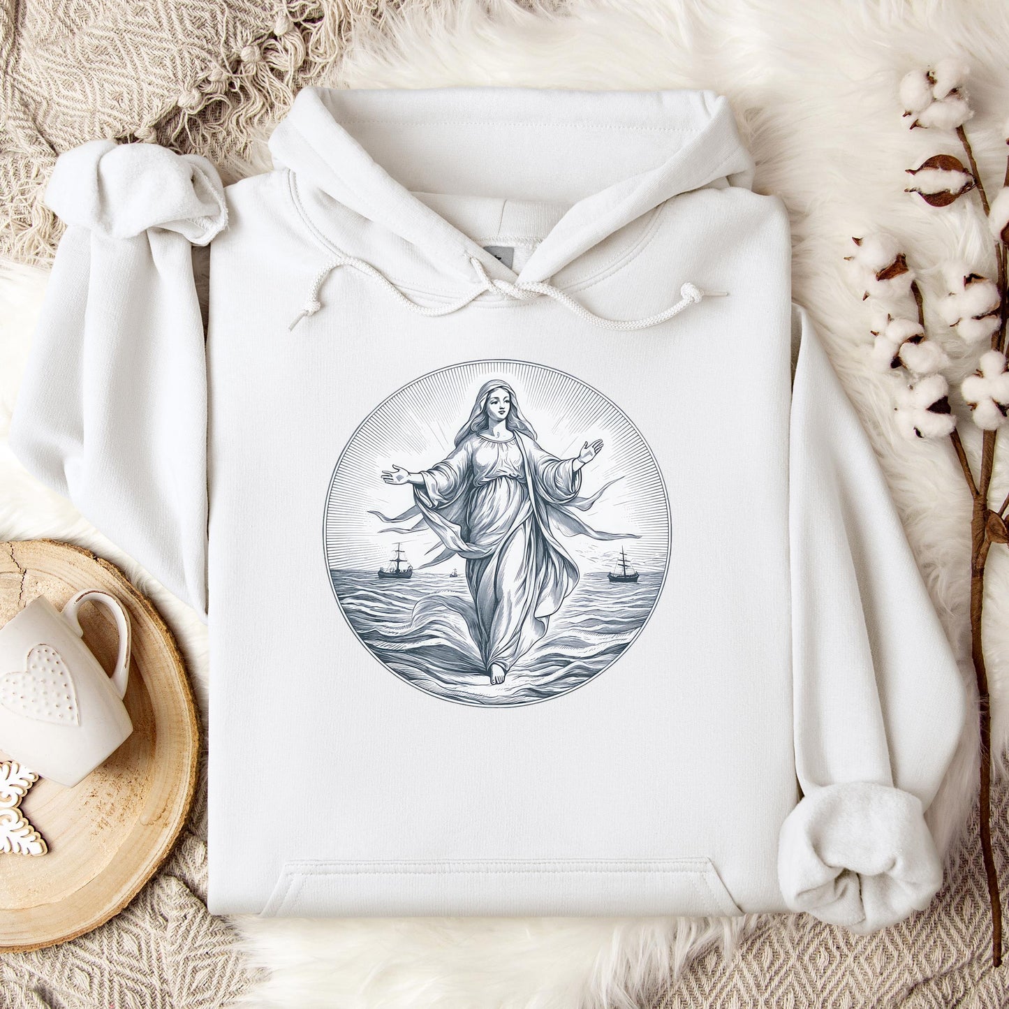 The Holy Virgin Mary 99 Hoodie