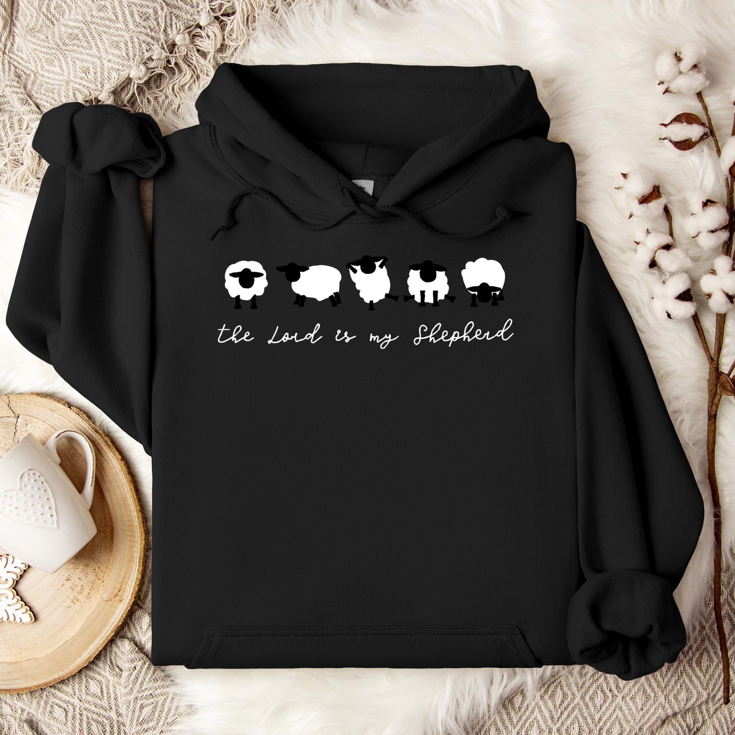 The Lord Is My Shepherd 01 Hoodie