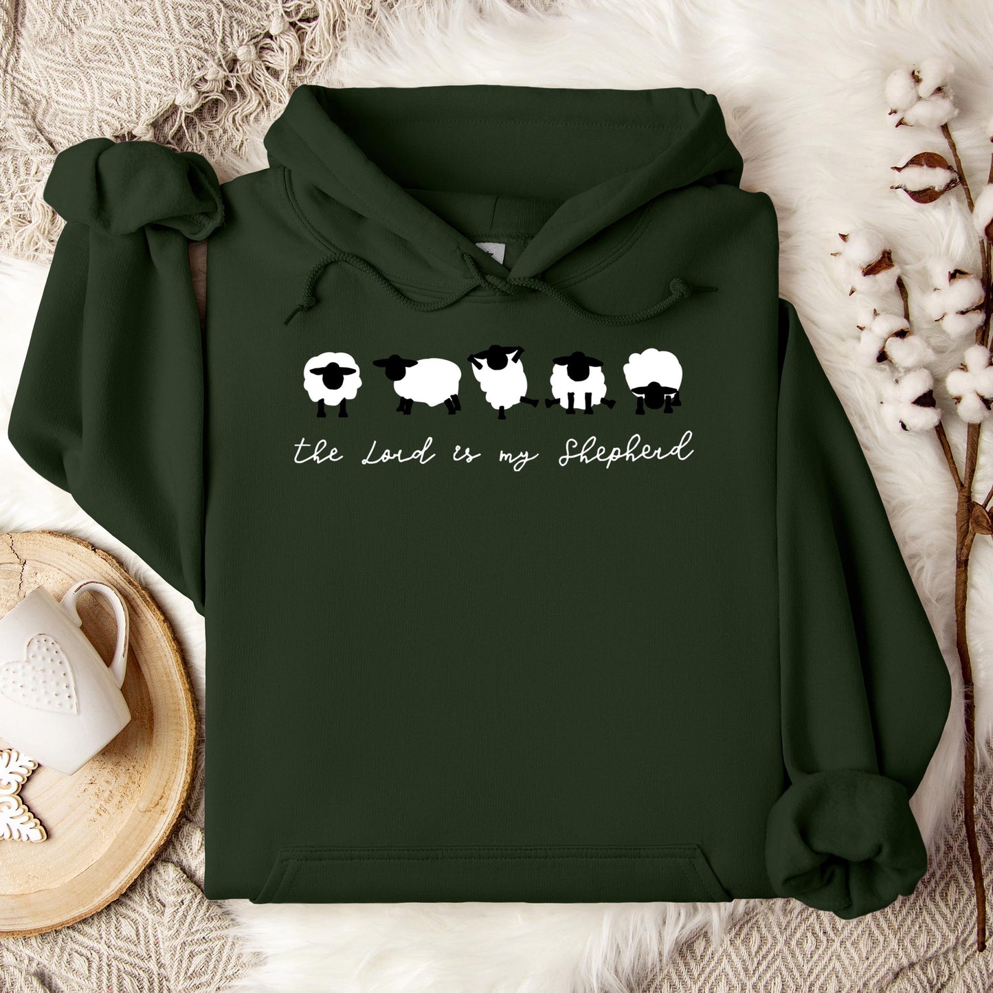 The Lord Is My Shepherd 01 Hoodie