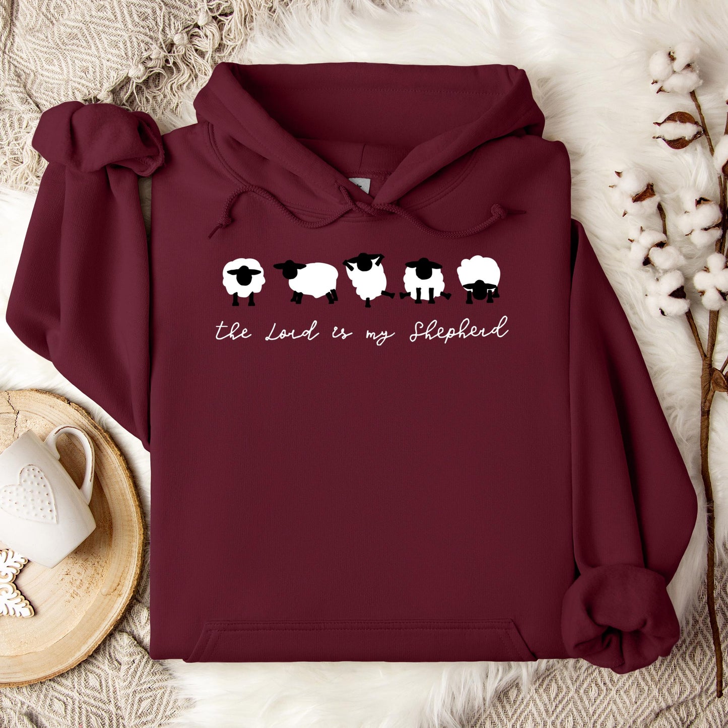 The Lord Is My Shepherd 01 Hoodie