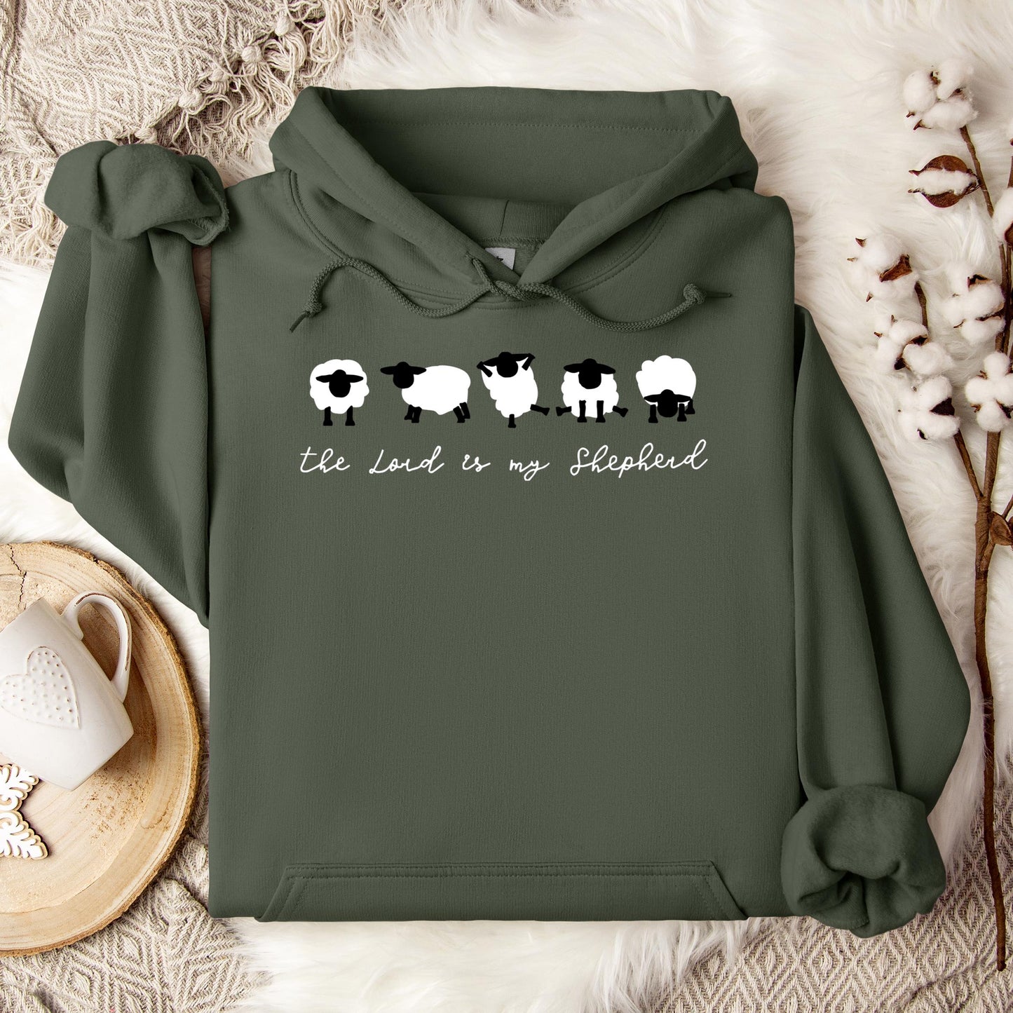 The Lord Is My Shepherd 01 Hoodie