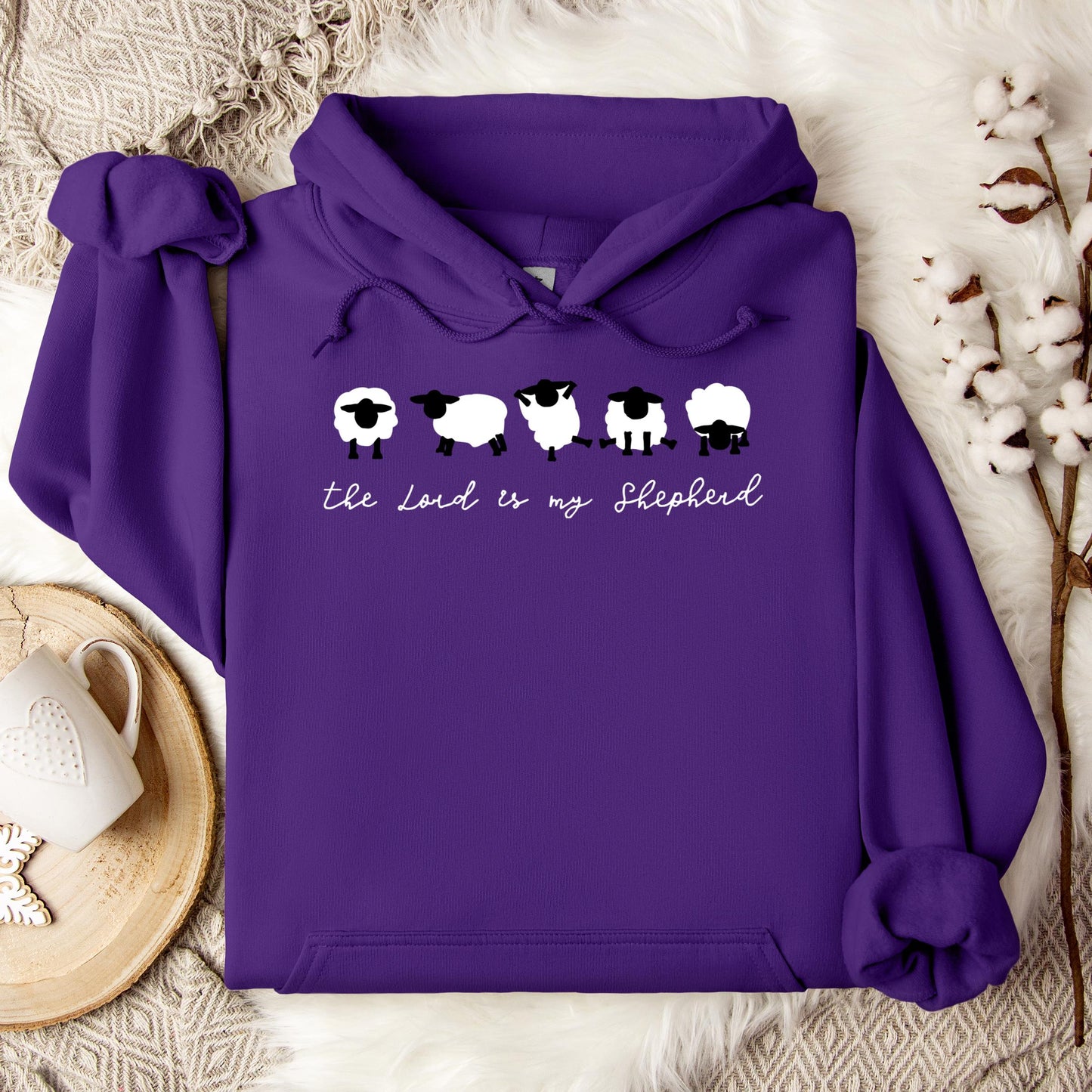 The Lord Is My Shepherd 01 Hoodie