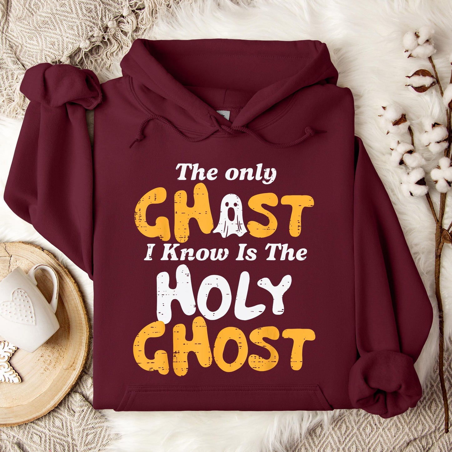 The Only Ghost I Know Is Holy Ghost 01 Hoodie