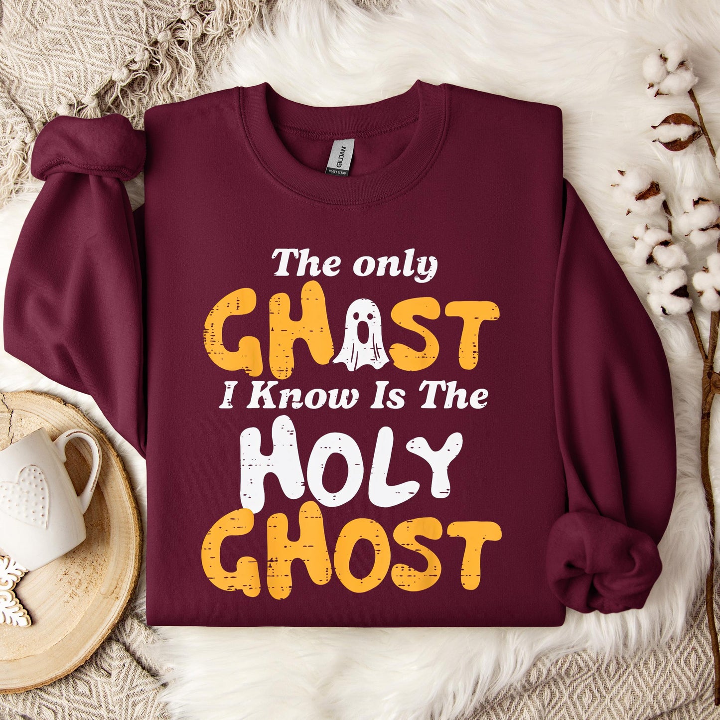 The Only Ghost I Know Is Holy Ghost 01 Sweatshirt